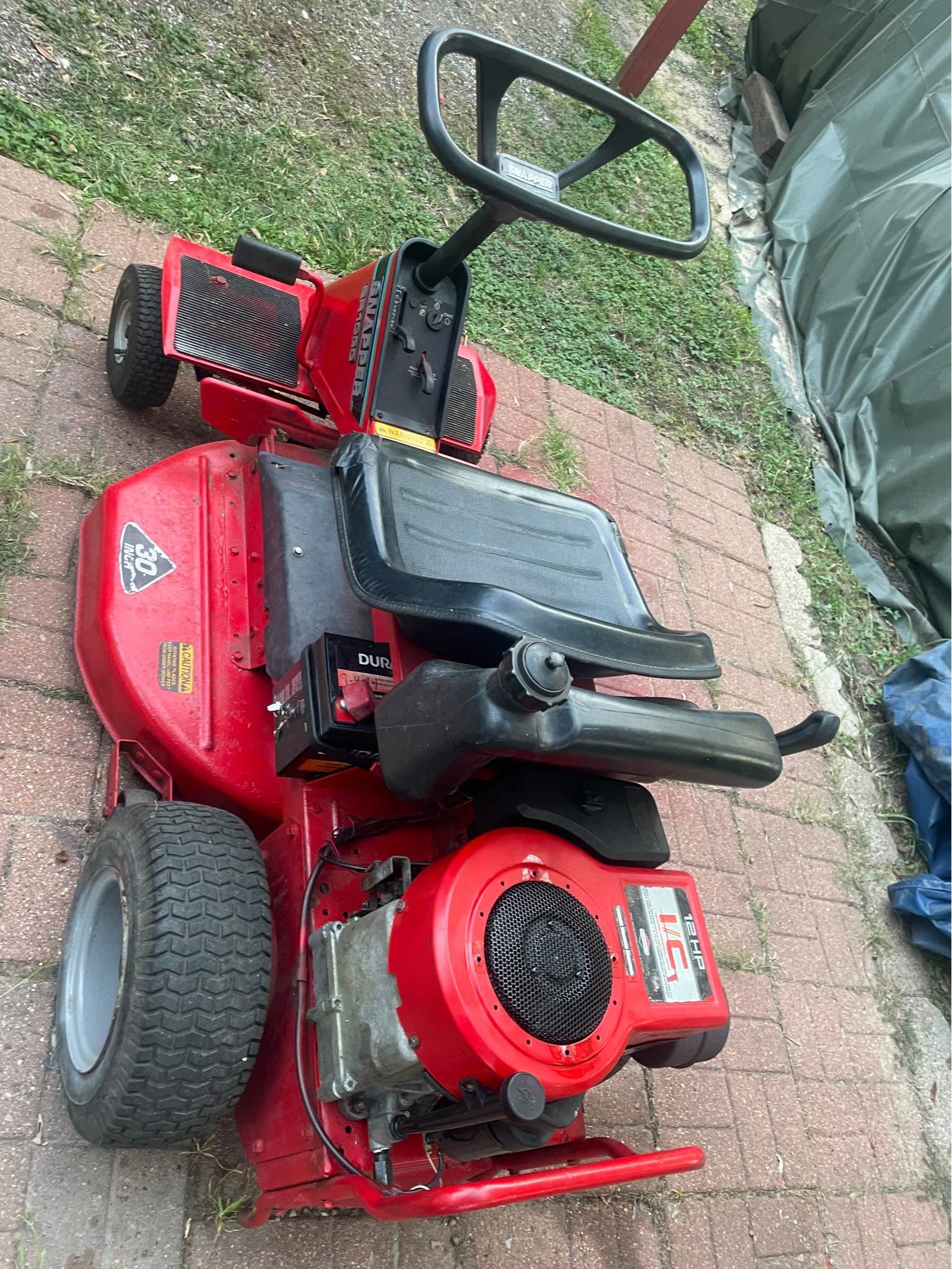 Snapper 30” riding mower - Lawn Mowers - Channelview, Texas | Facebook ...