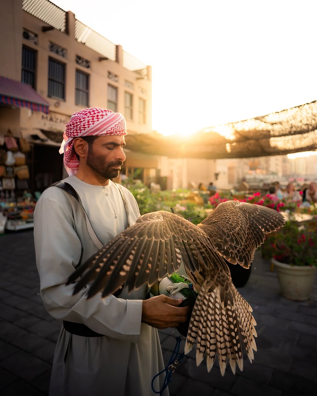 Visit - Rooted in history, soaring in spirit 🧡 This scene in Old Dubai ...