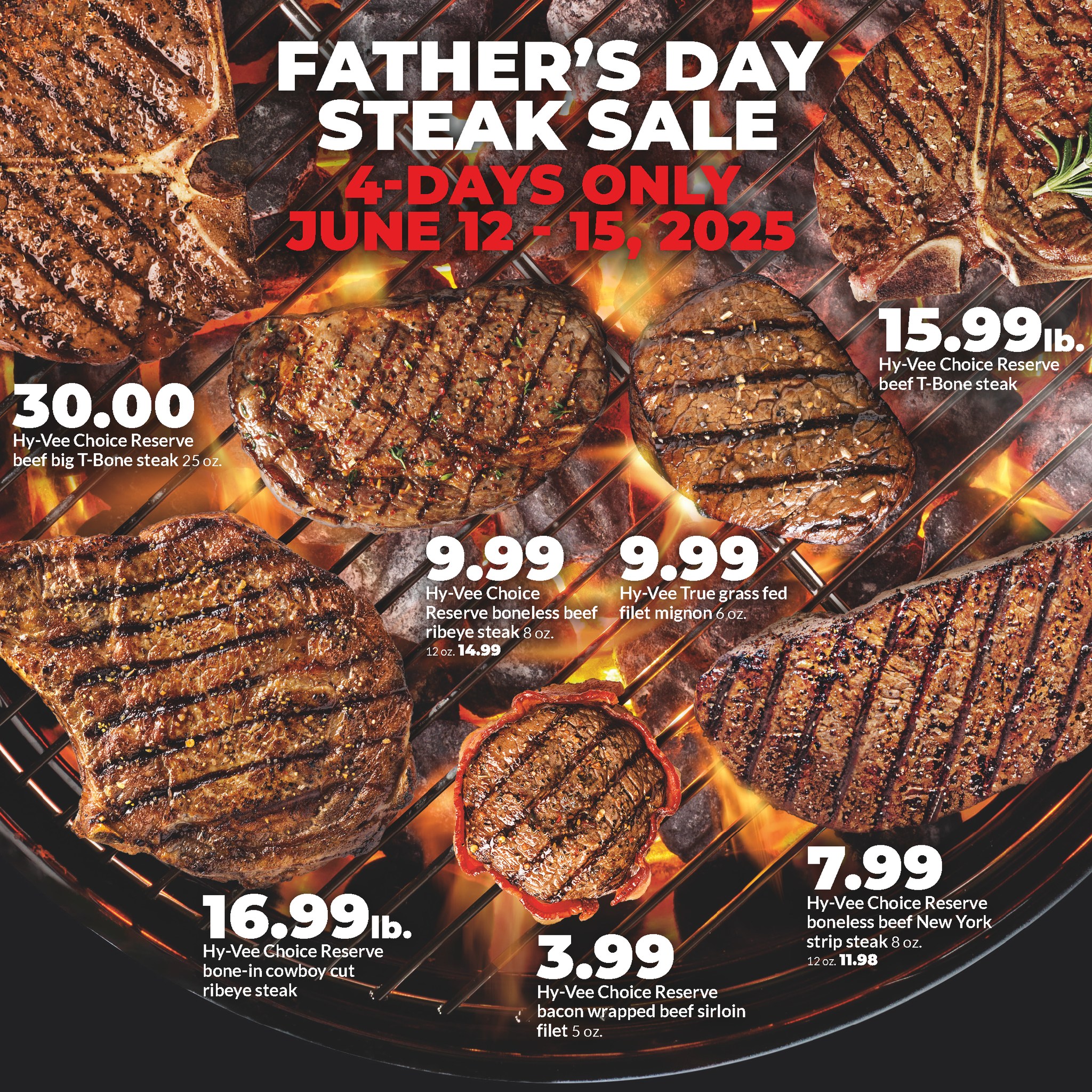 Hy-Vee - Get ready to fire up the grill. 🔥 🥩 The BIGGEST... | Facebook