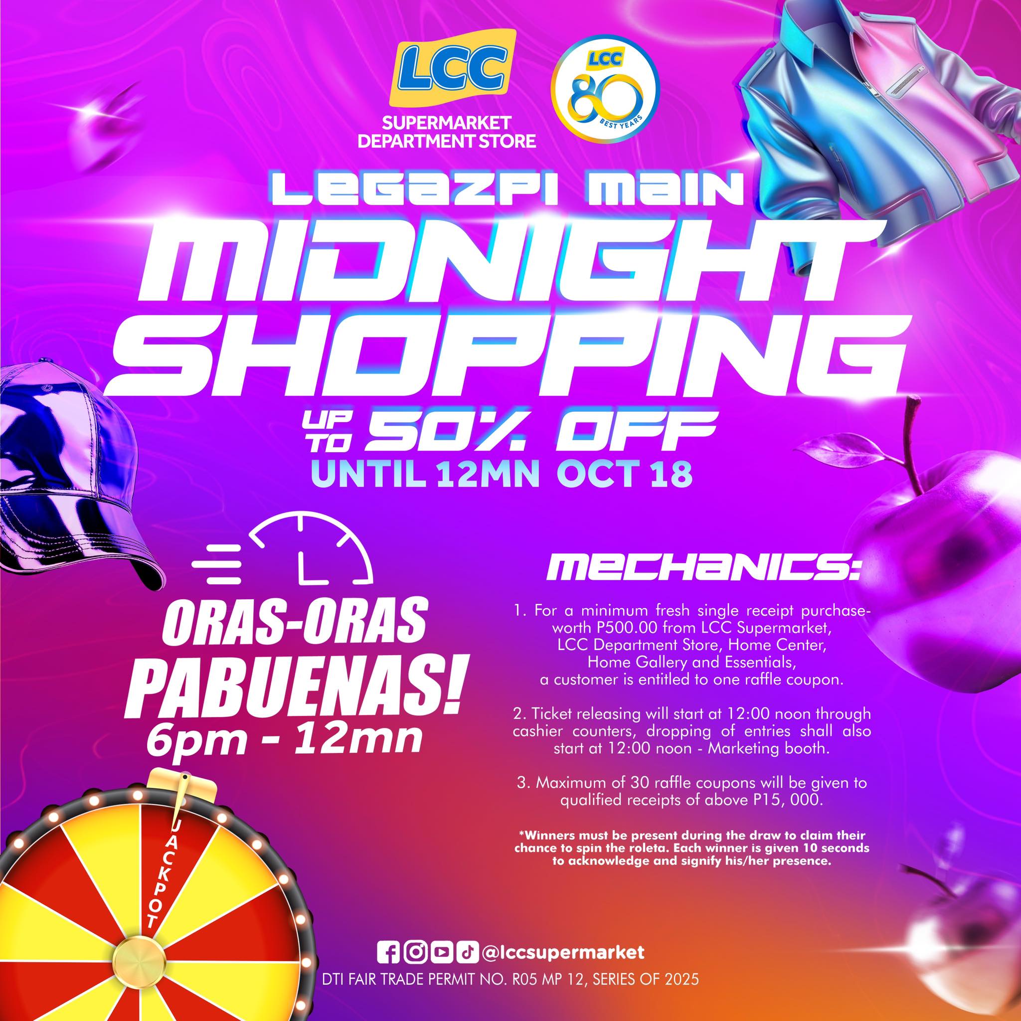 LCC - 🎉 Dalawang maswerteng winners ang may chance humakot ng P10,000 ...