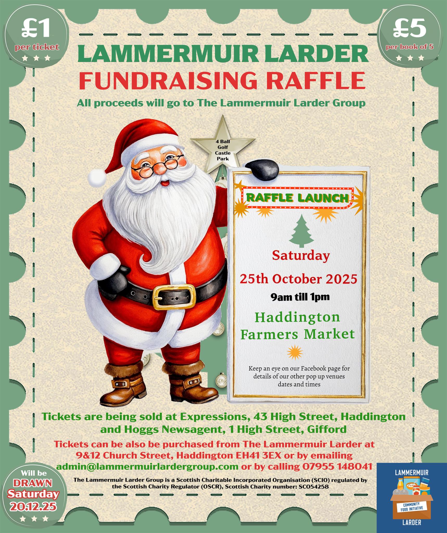 Lammermuir - 🎄🎟️ Lammermuir Larder Christmas Raffle Launch! 🎟️🎄 We’re ...