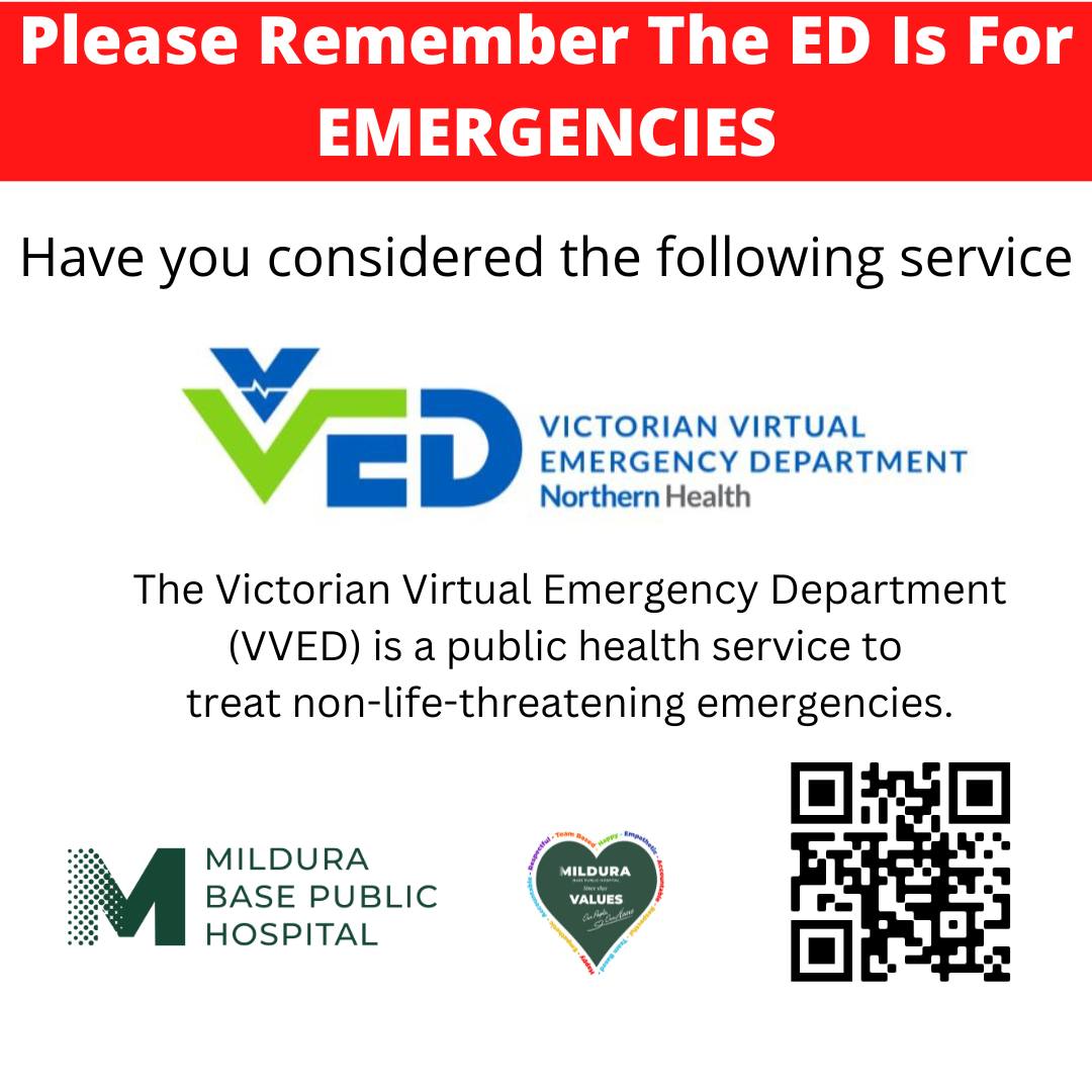 Our Emergency Department is... - Mildura Base Public Hospital | Facebook
