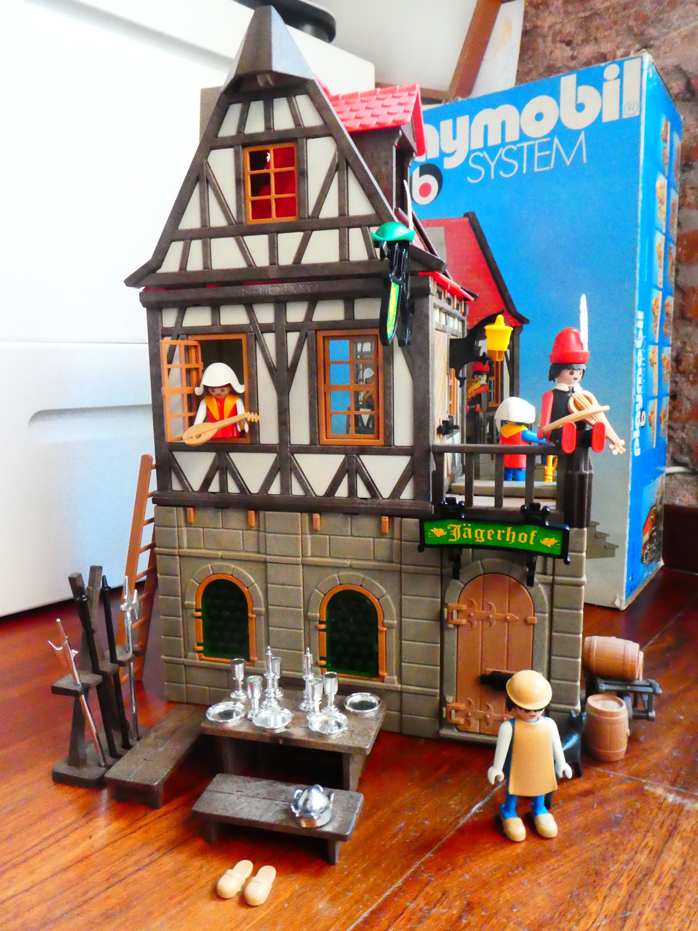 Colección - Playmobil 3448 - Medieval Inn / Taberna medieval 80-85 