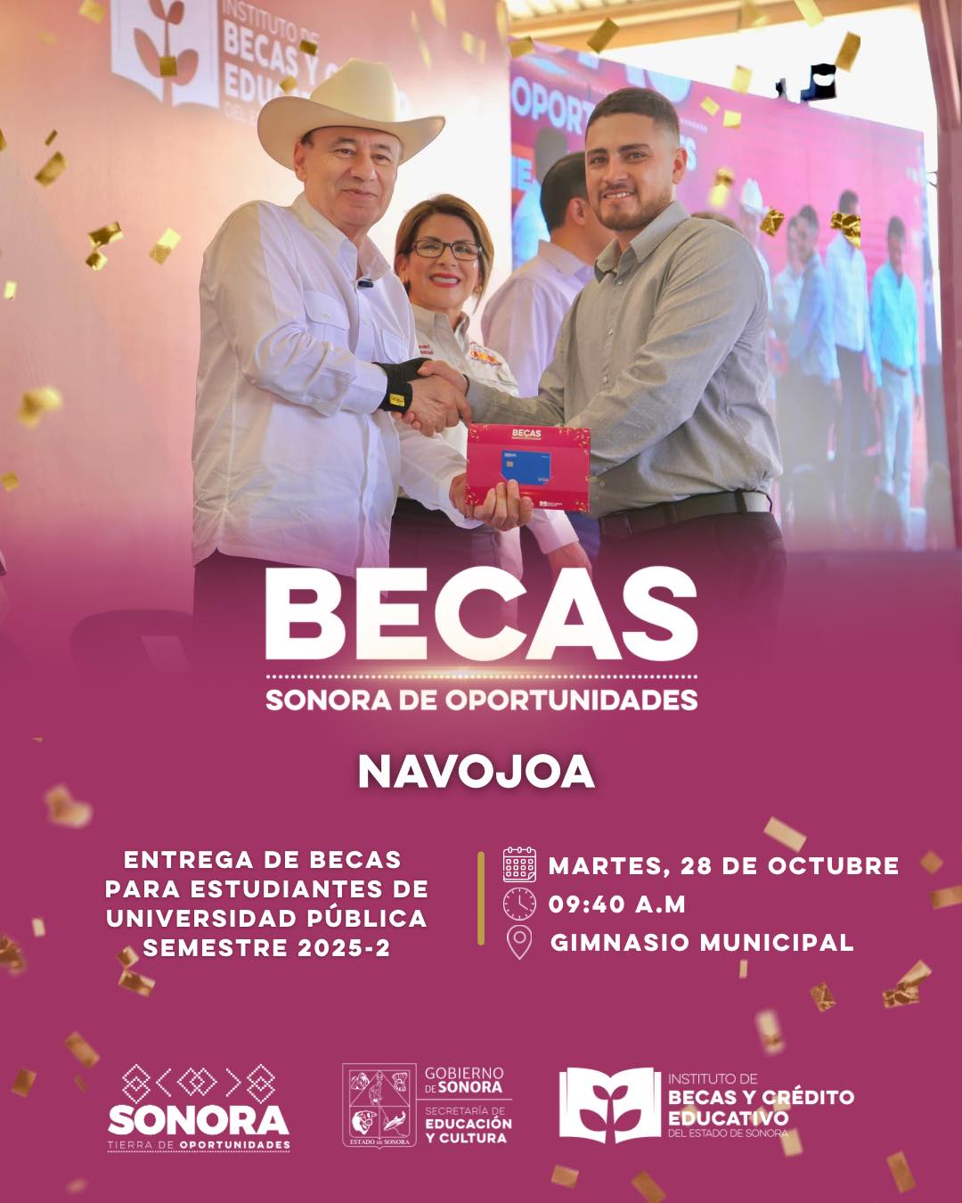 📢 ¡Atención jóvenes! La entrega de Becas Sonora de Oportunidades para ...