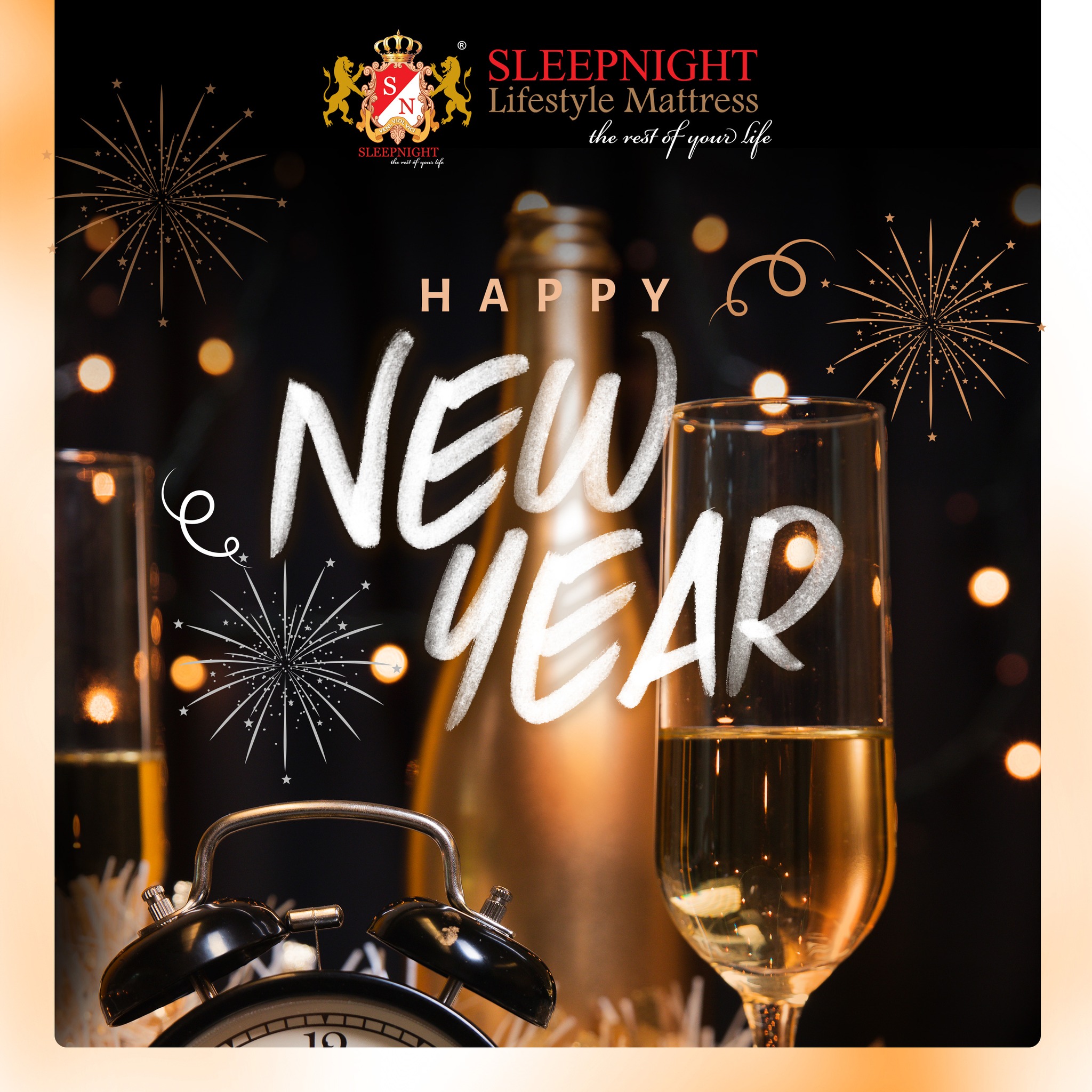 SLEEPNIGHT Lifestyle Mattress - Cheers to new beginnings and endless ...