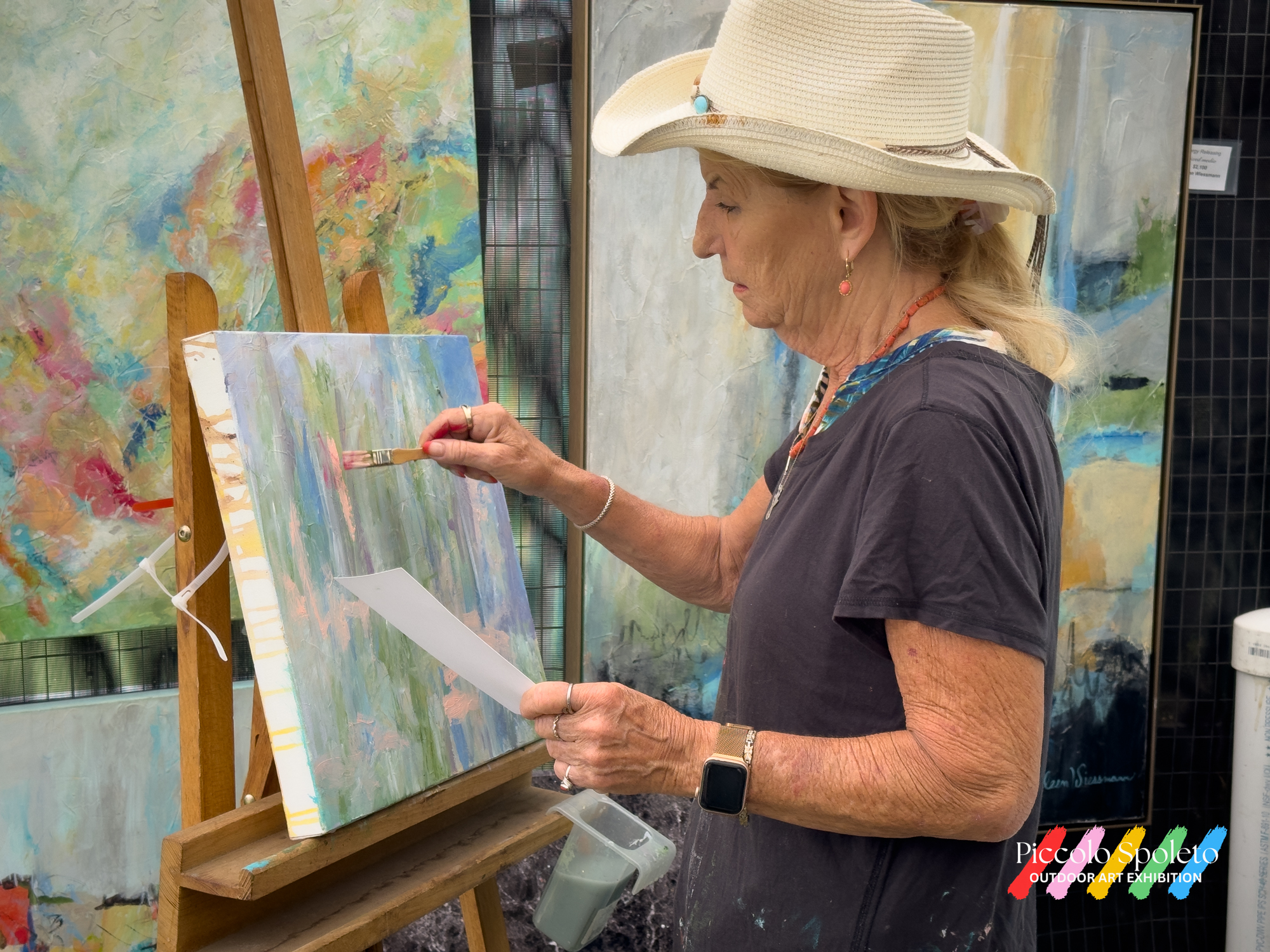 Piccolo Spoleto... - Piccolo Spoleto Outdoor Art Exhibition
