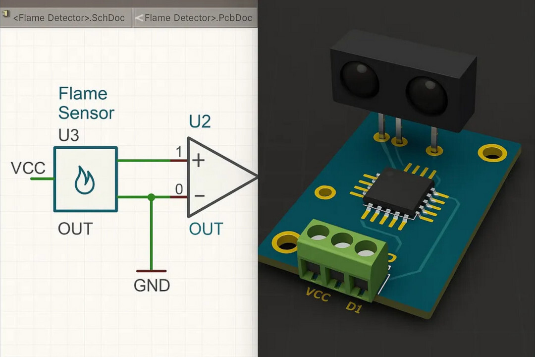 🎬 Design a Flame Detector Using... - Microcontroller World | Facebook