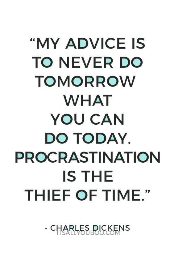 Francisco Fuertes Certified Coach Speaker And Trainer Procrastination Is The Thief Of Time Facebook