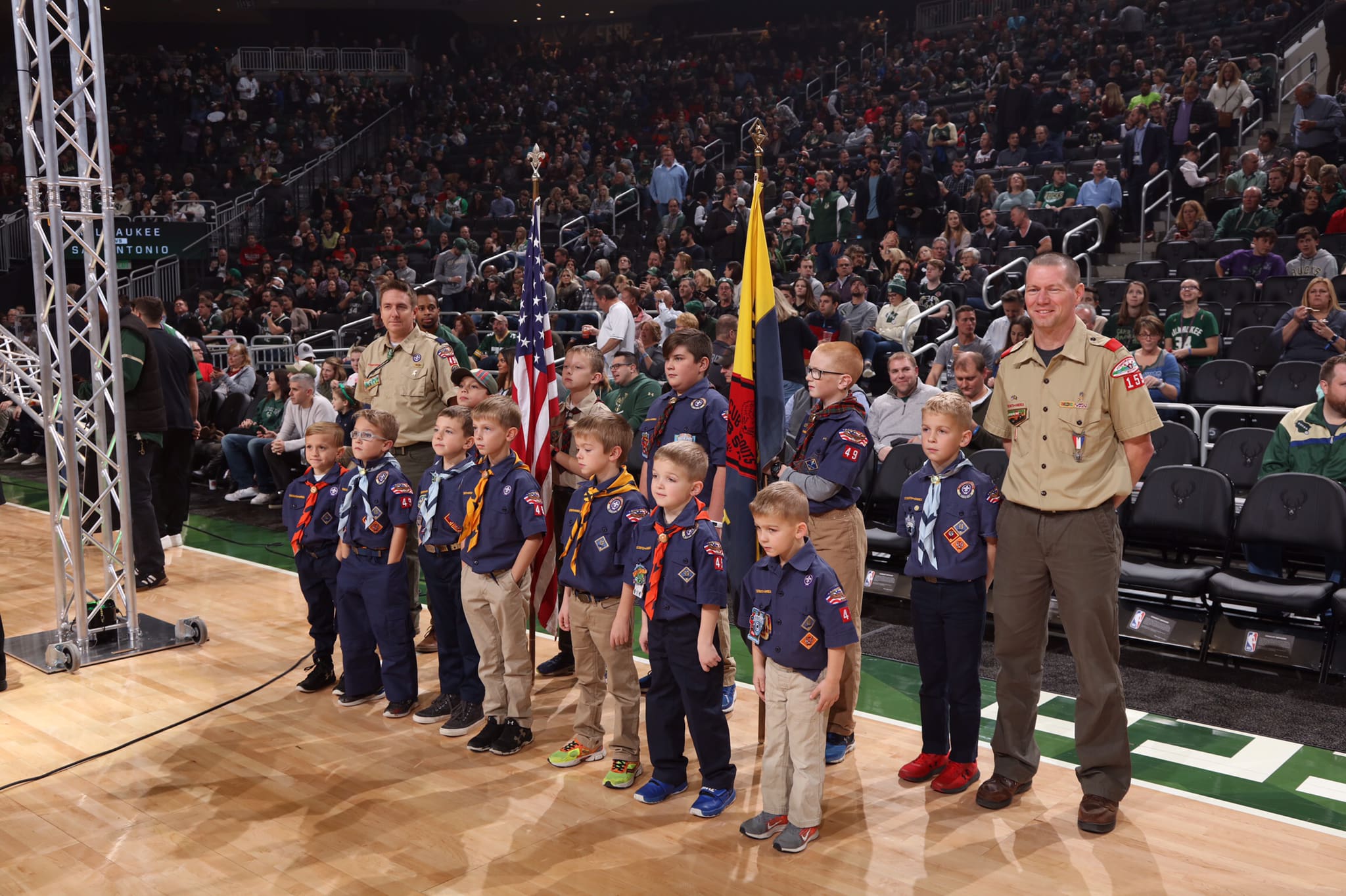 Pack 49 as Color Guard... - Cub Scout Pack 49 - Summit | Facebook