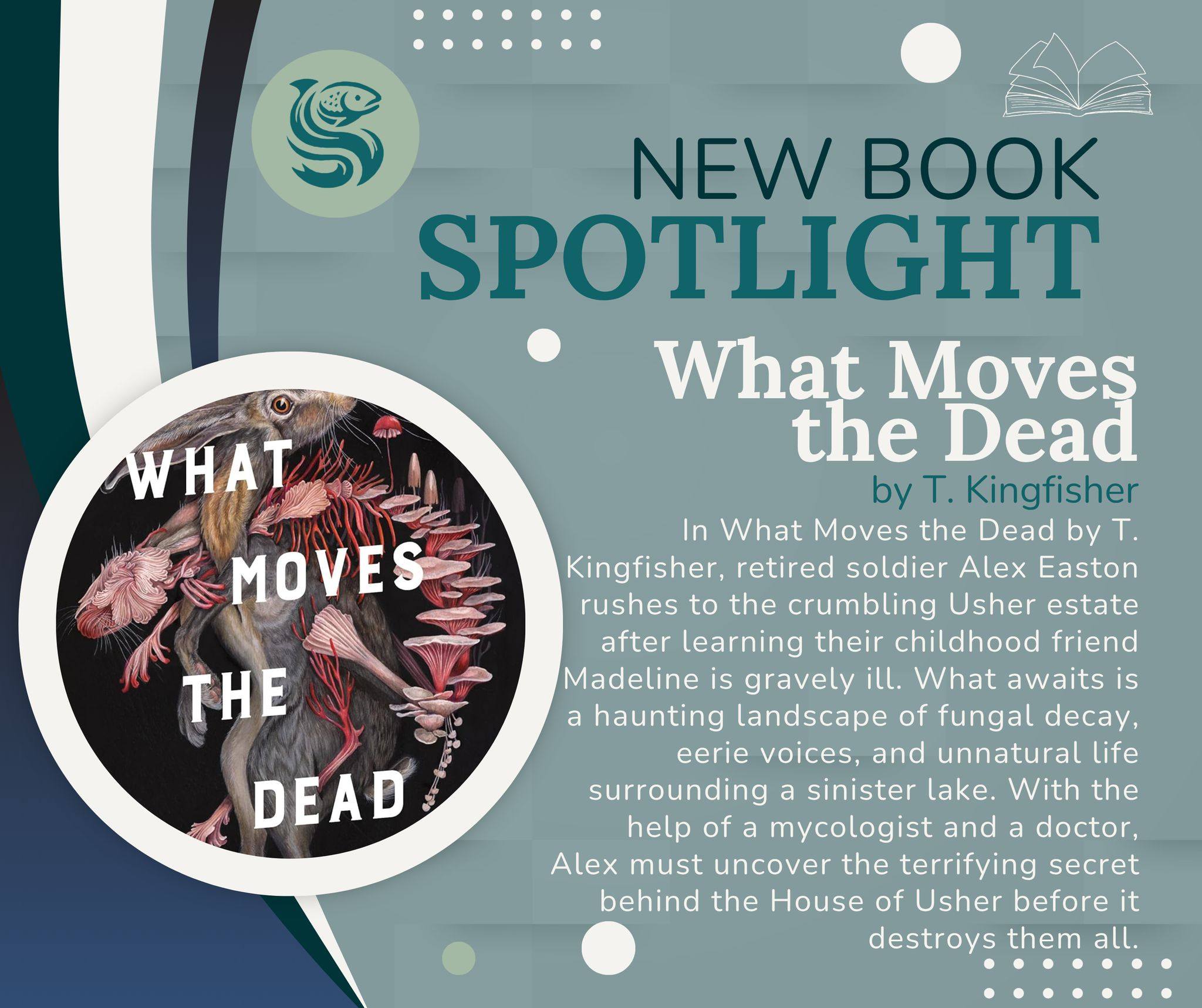 Salmon - 💀 Book Spotlight: What Moves the Dead by T. Kingfisher 🕯️ A ...