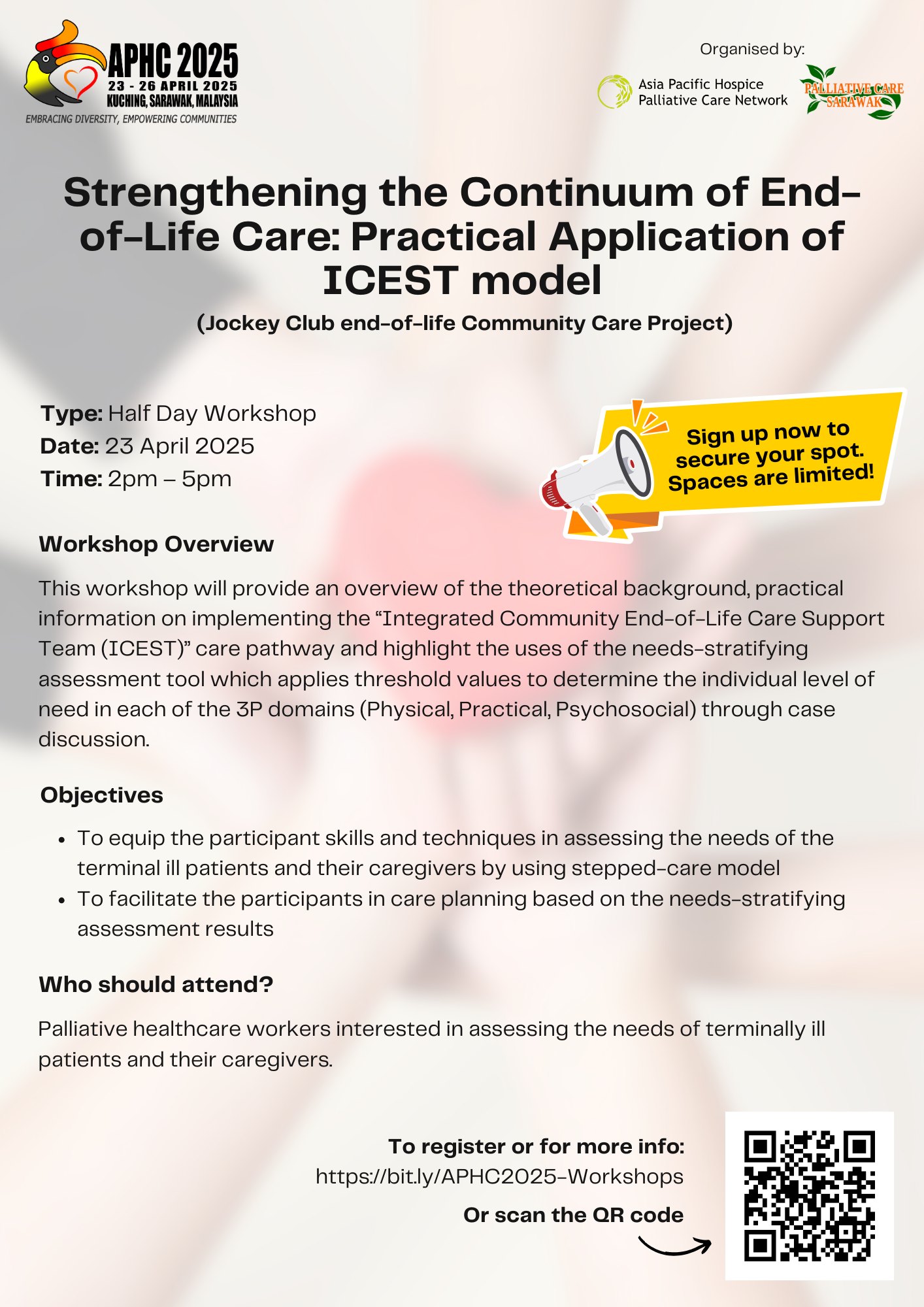 Asia Pacific Hospice Palliative Care Network - 📊 APHC 2025 Pre ...