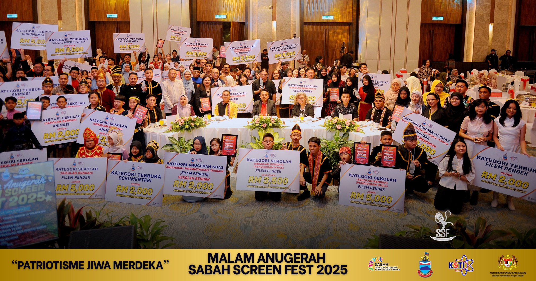 Sabah - Malam Anugerah Sabah Screen Fest (SSF) 2025 Kementerian Sains ...