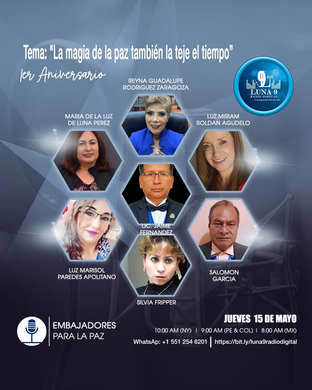 UPF - 𝗜 𝗔𝗡𝗜𝗩𝗘𝗥𝗦𝗔𝗥𝗜𝗢 𝗗𝗘𝗟 𝗣𝗥𝗢𝗚𝗥𝗔𝗠𝗔 𝗥𝗔𝗗𝗜𝗔𝗟: 𝗘𝗺𝗯𝗮𝗷𝗮𝗱𝗼𝗿𝗲𝘀 𝗣𝗮𝗿𝗮 𝗟𝗮 𝗣𝗮𝘇 ...