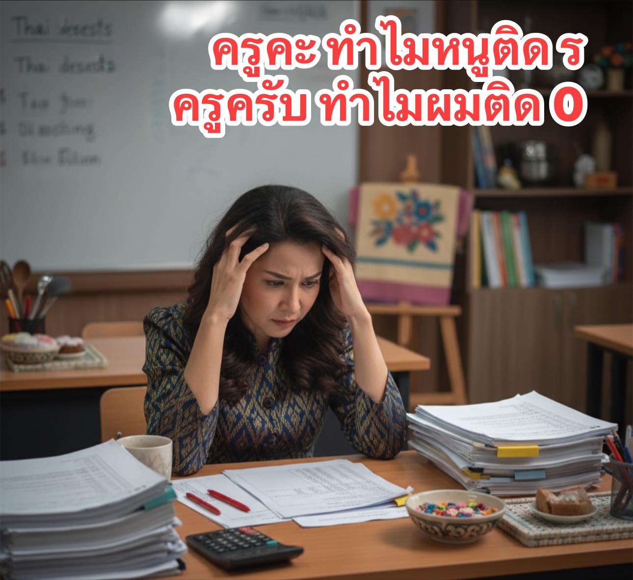 ครูสาวคหกรรม - เมื่อประกาศผลการเรียน 🫠 ครูต้องตอบอย่างไรคะ | Facebook