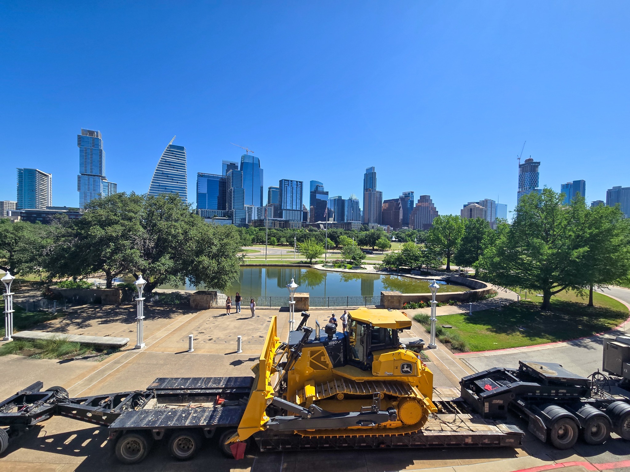 RDO - Austin, Texas skyline 🤝 1050P dozer. When the Solid Waste ...