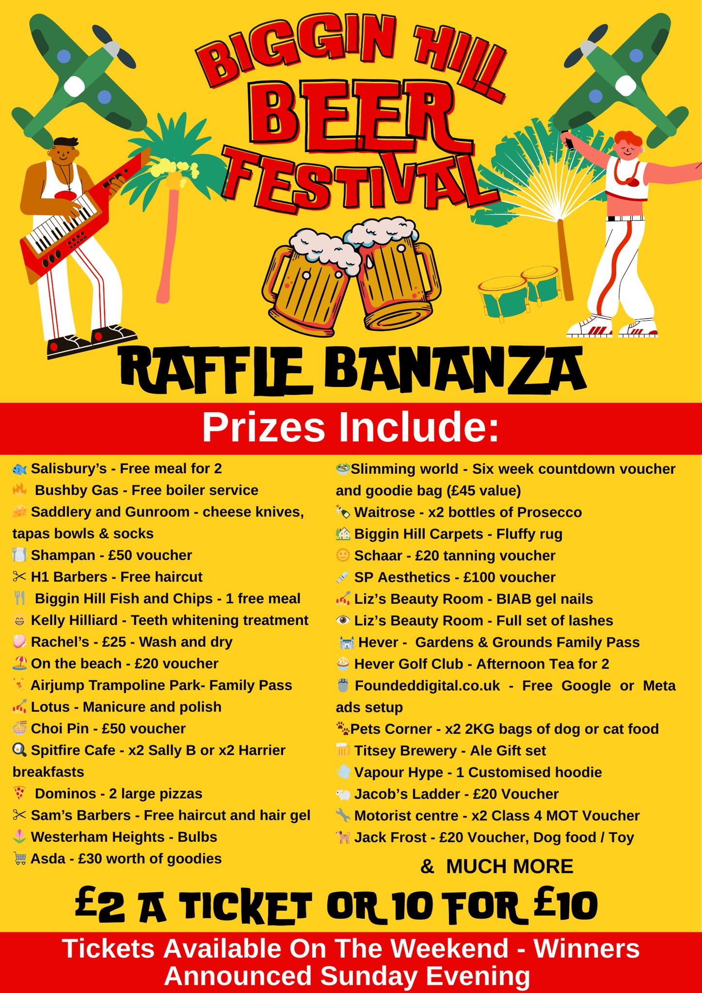 Blundell's - 🎟️ Raffle Time! 🎉 We've had an amazing response from local ...