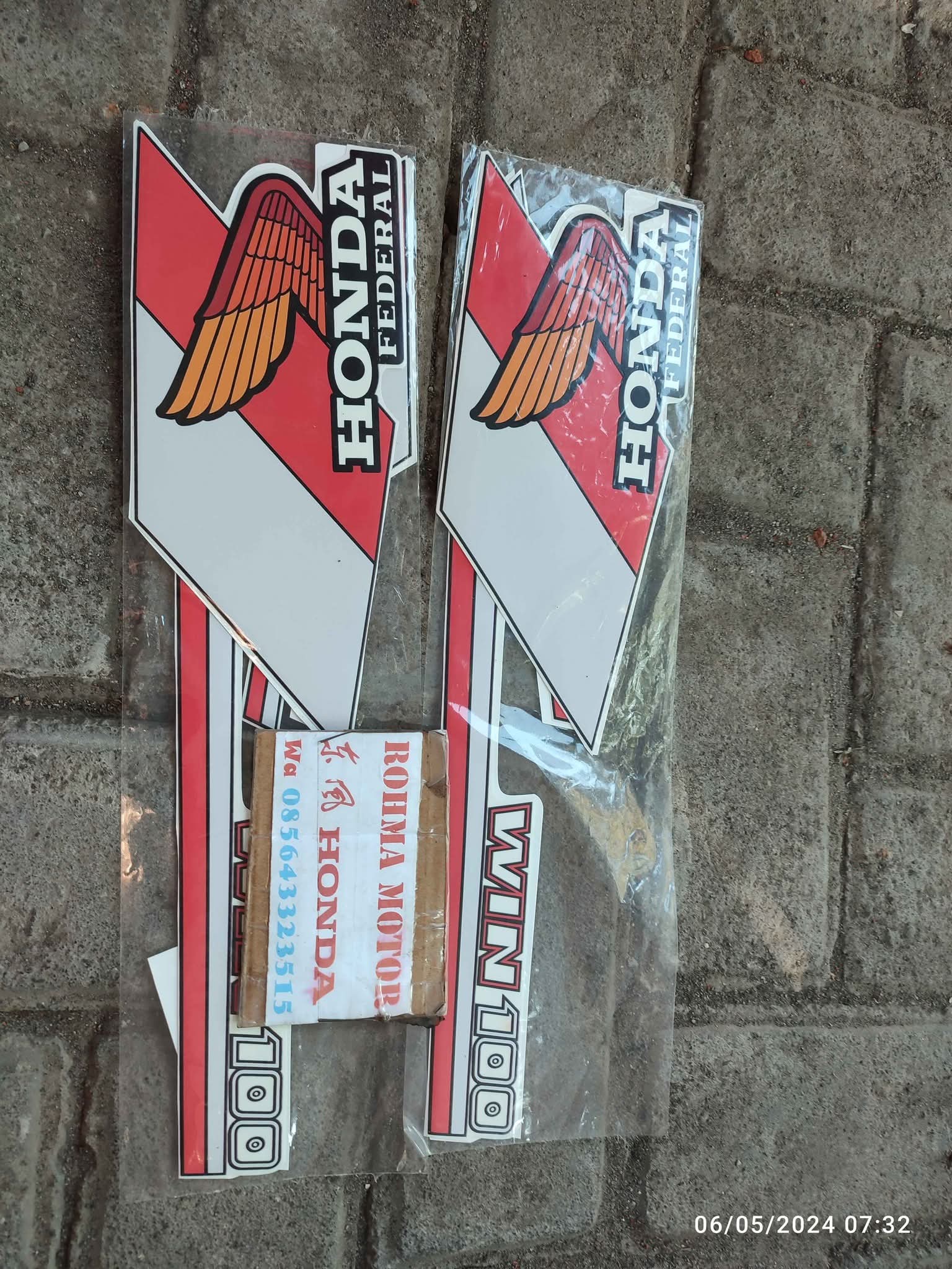 Stiker honda win federal semitrail - Decals, Stickers & Vinyl Art ...