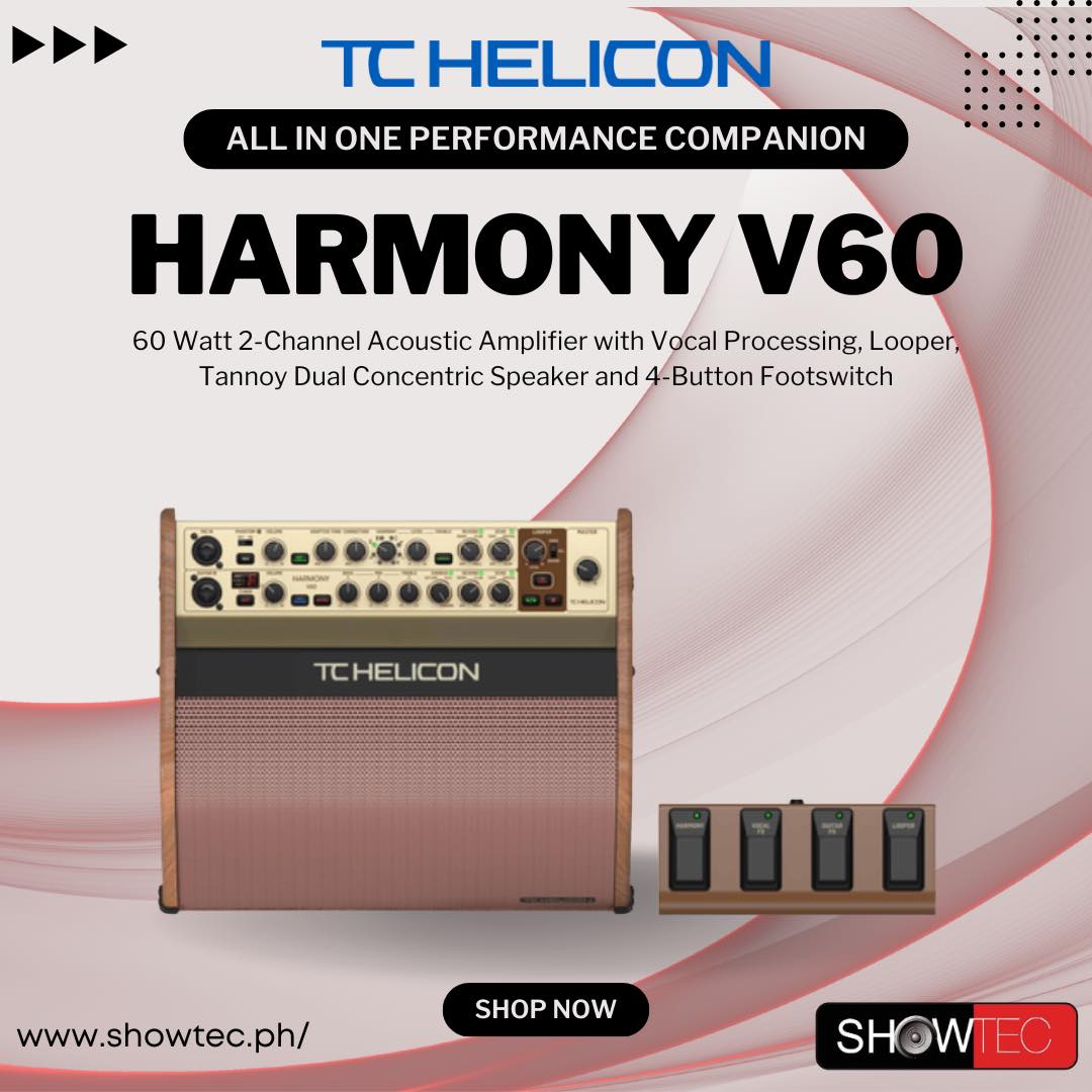 Showtec - 🎶 All-In-One Performance Powerhouse – Meet the HARMONY V60 ...