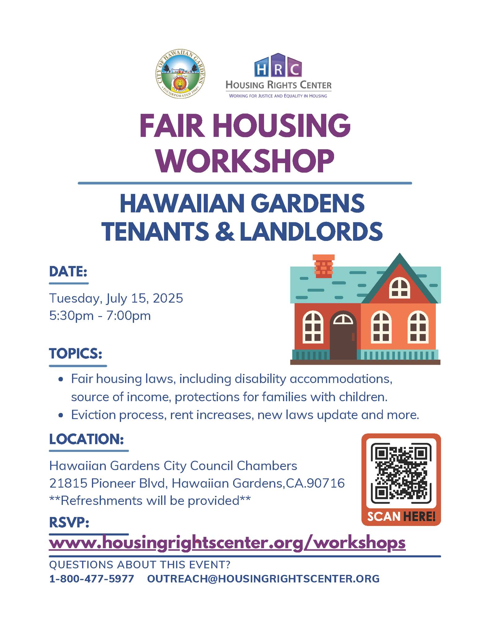 FAIR HOUSING... - City of Hawaiian Gardens Government | Facebook