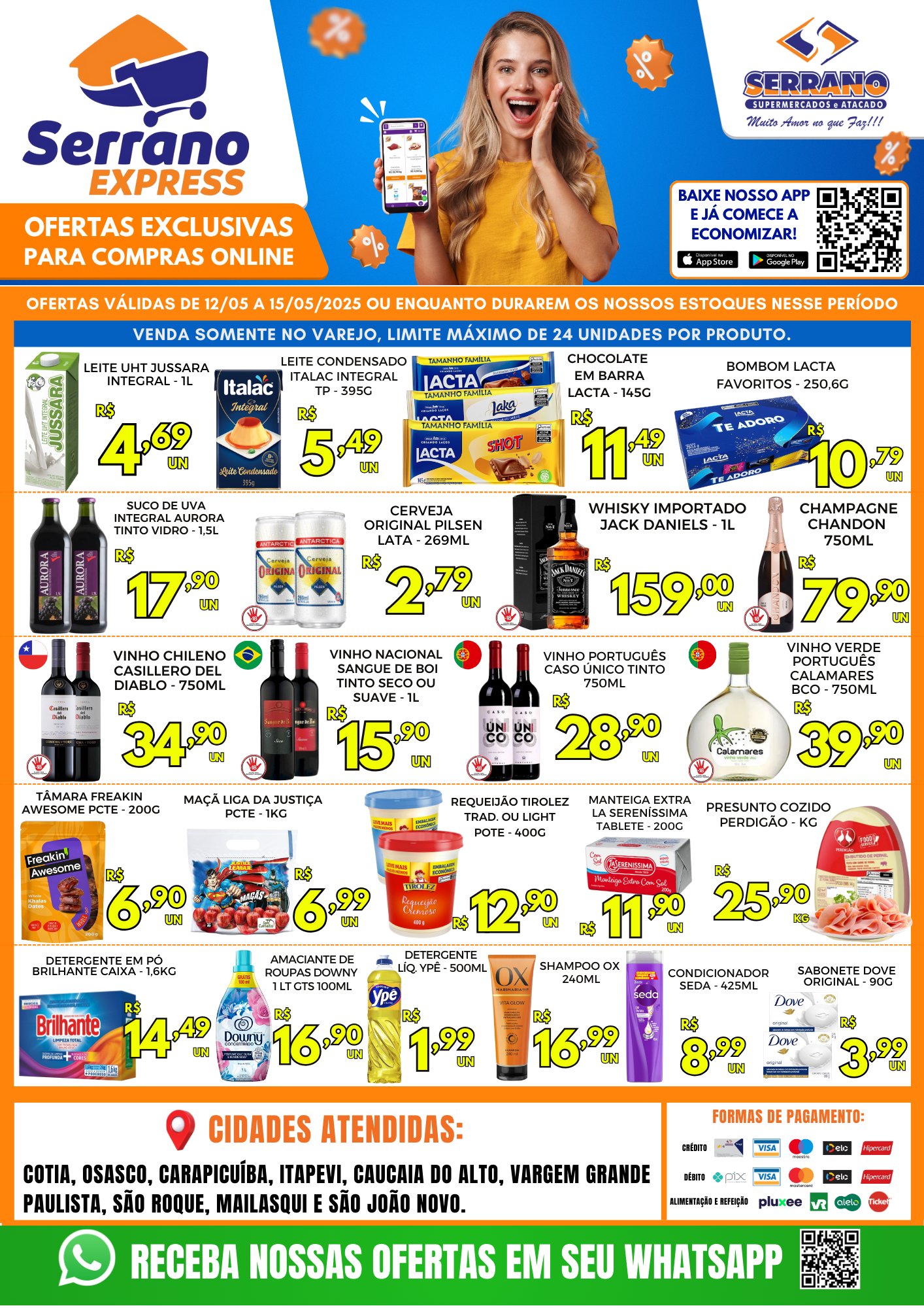 Serrano - 🛒 Serrano Express: Suas compras de supermercado sem sair de ...