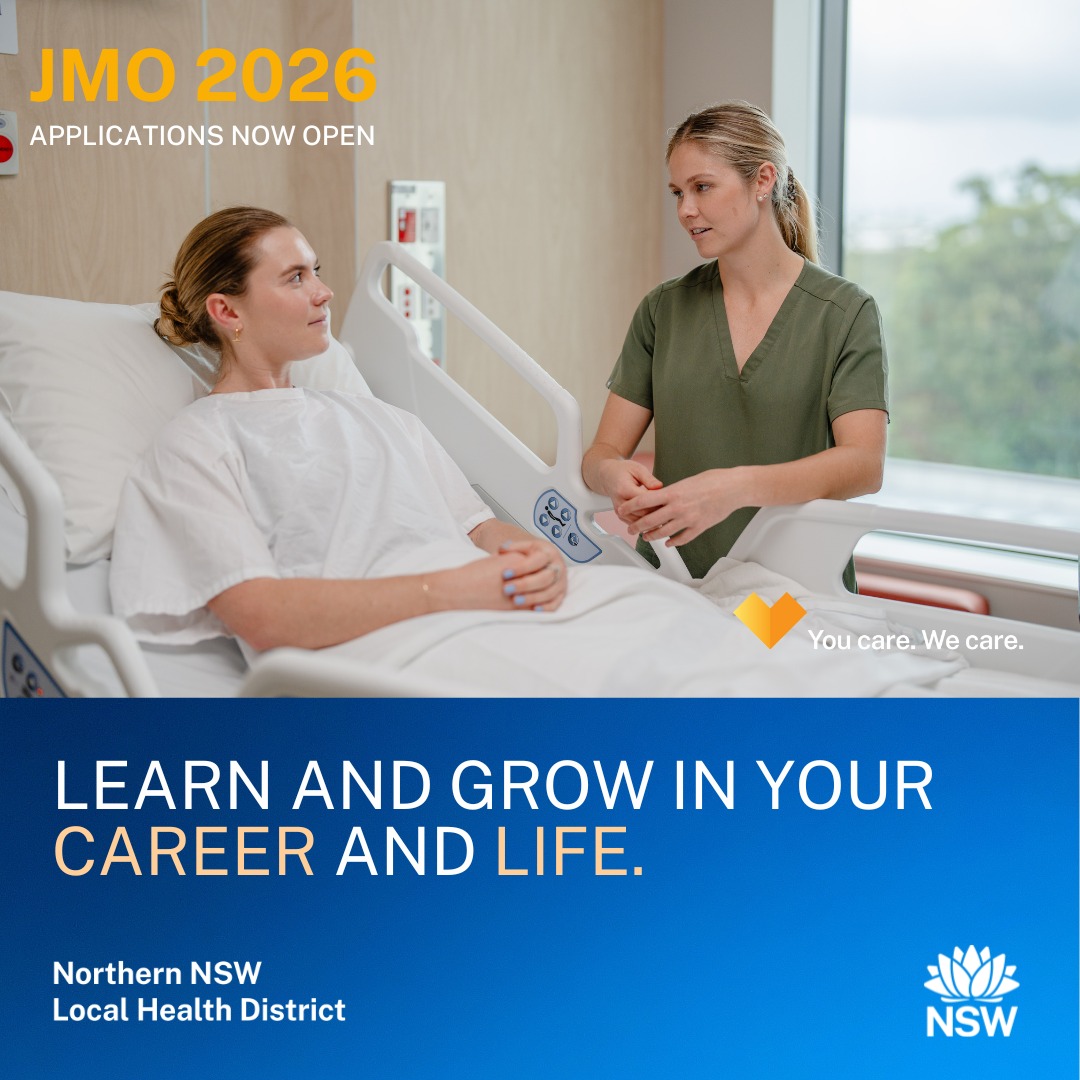 Northern - 🚨 Junior Medical Officer (JMO) applications for 2026 are now ...