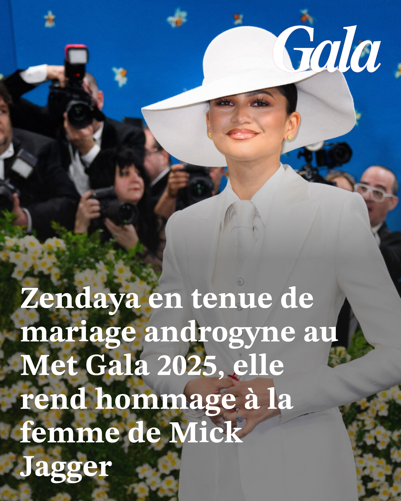 Gala - Zendaya en tenue de mariage androgyne au Met Gala 2025, elle ...