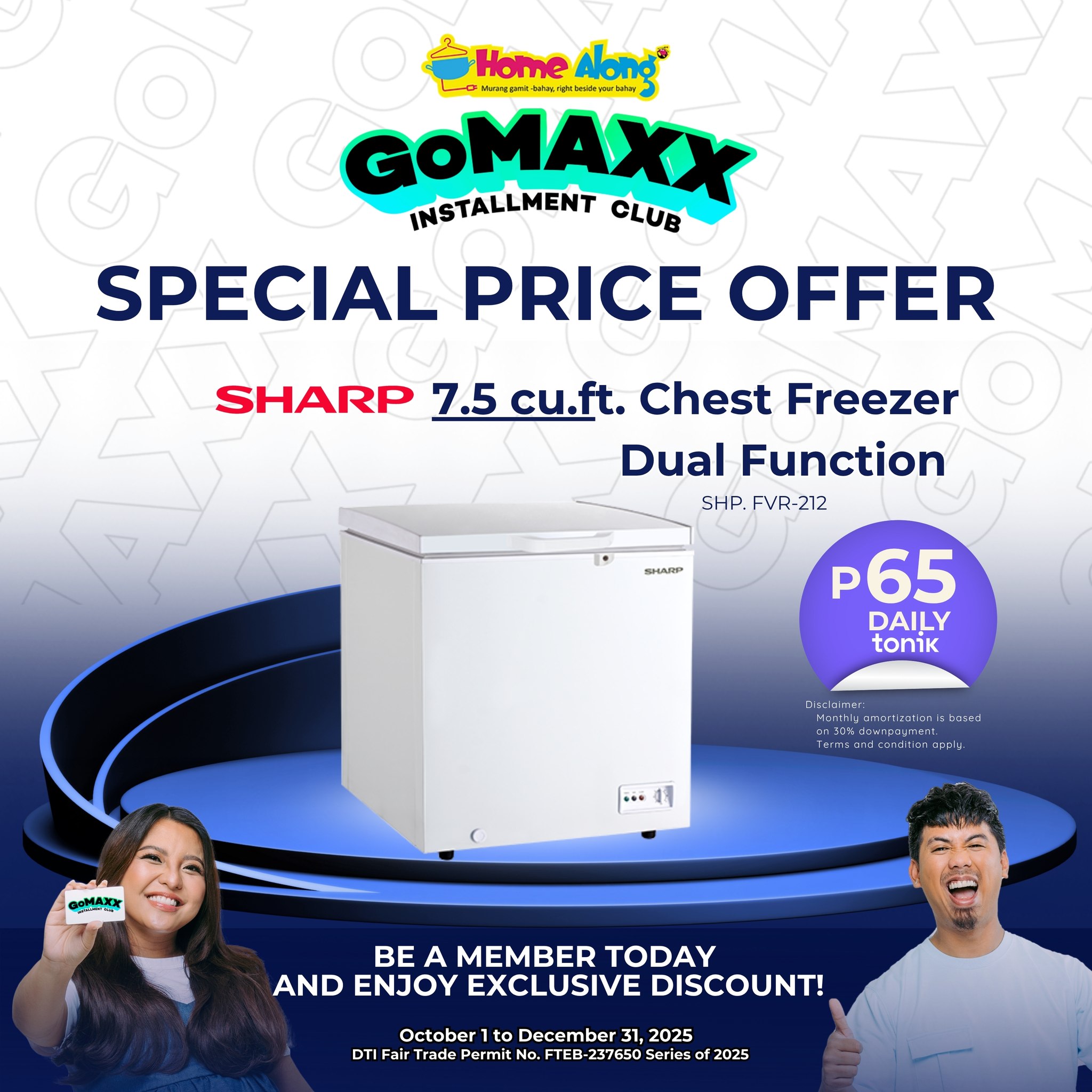 Home - ️ Freeze your food, not your wallet! 👌 Get the Sharp 7.5 cu.ft ...