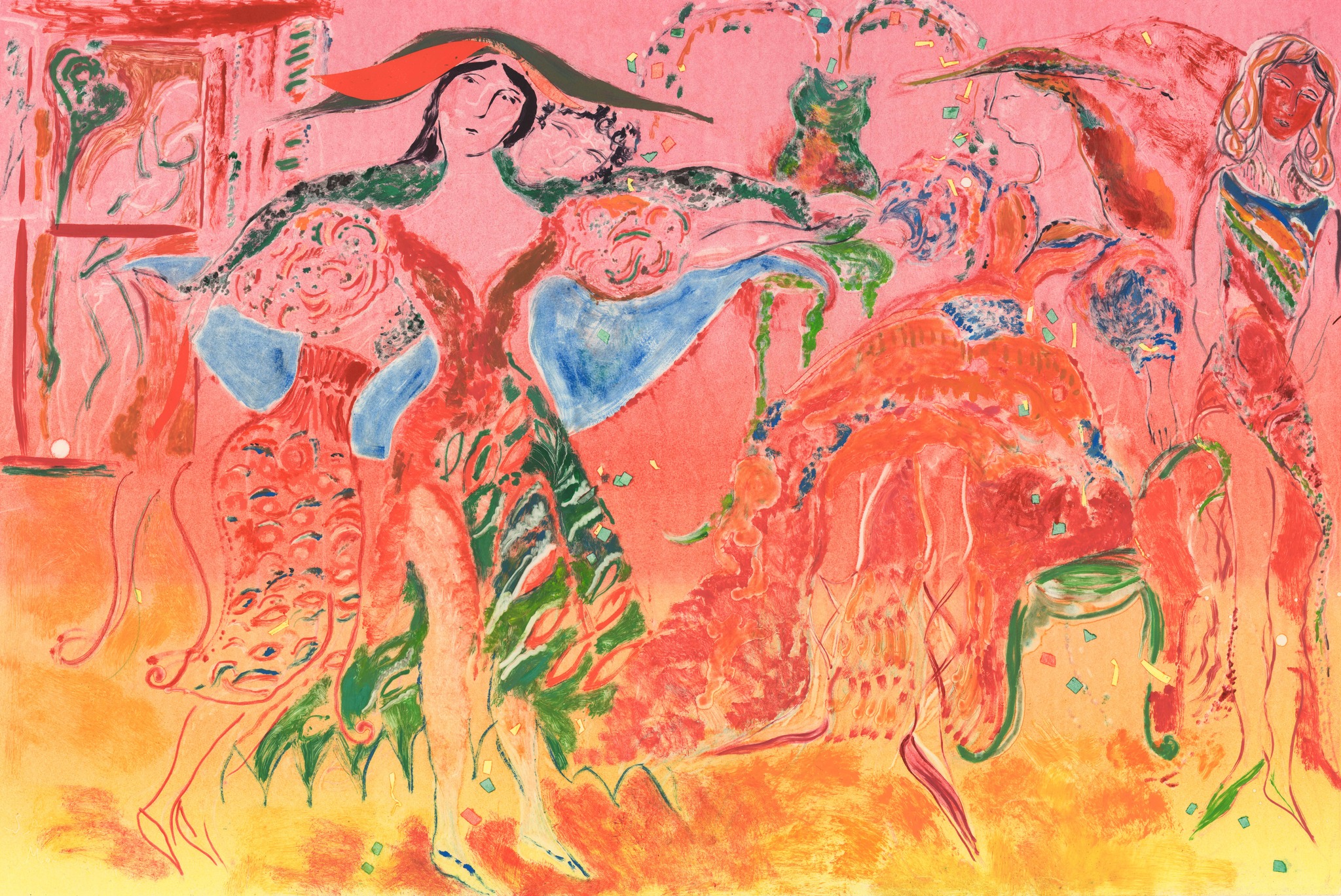 the non-stop game carrie chau drawing