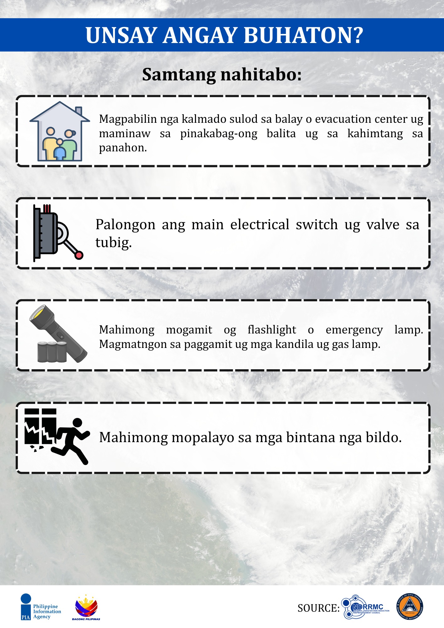 SK PAJAC - 2023 - Panahon na usab sa bagyo. Mag-andam kita... | Facebook