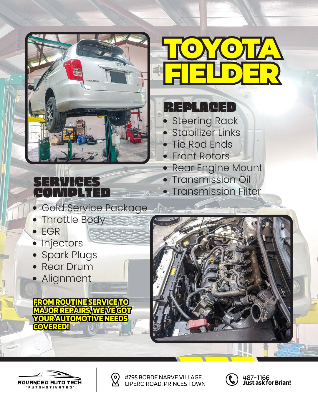 𝐓𝐎𝐘𝐎𝐓𝐀 𝐂𝐎𝐑𝐎𝐋𝐋𝐀... - Advanced Auto Tech & Detailing Services