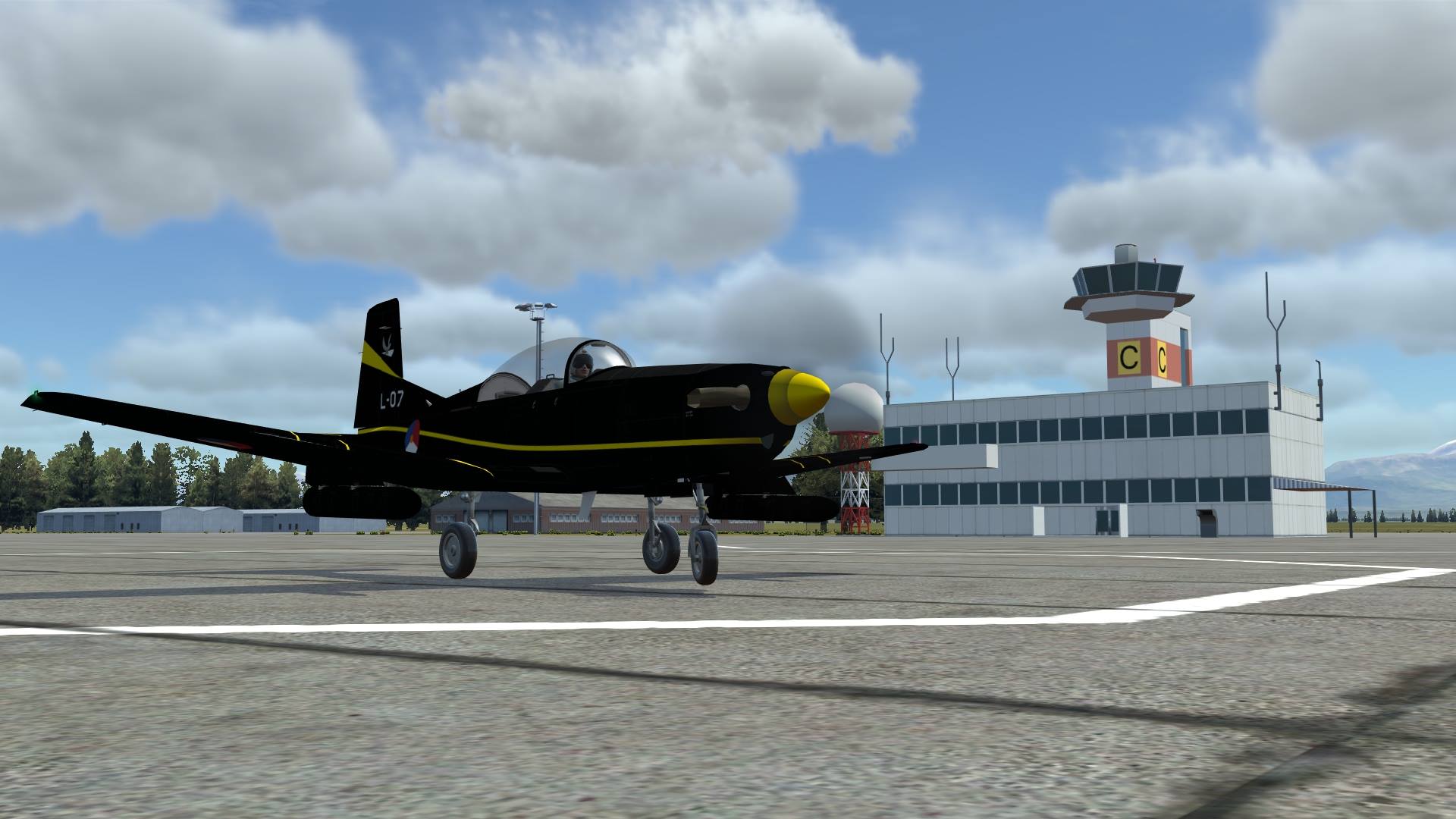 Virtual RNLAF PC-7 Solo Display