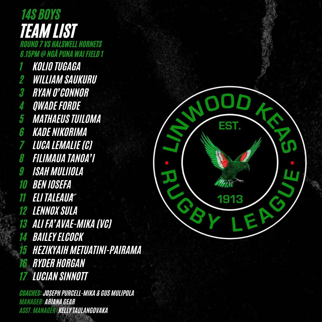 Linwood Keas... - Linwood Keas Rugby League Football Club