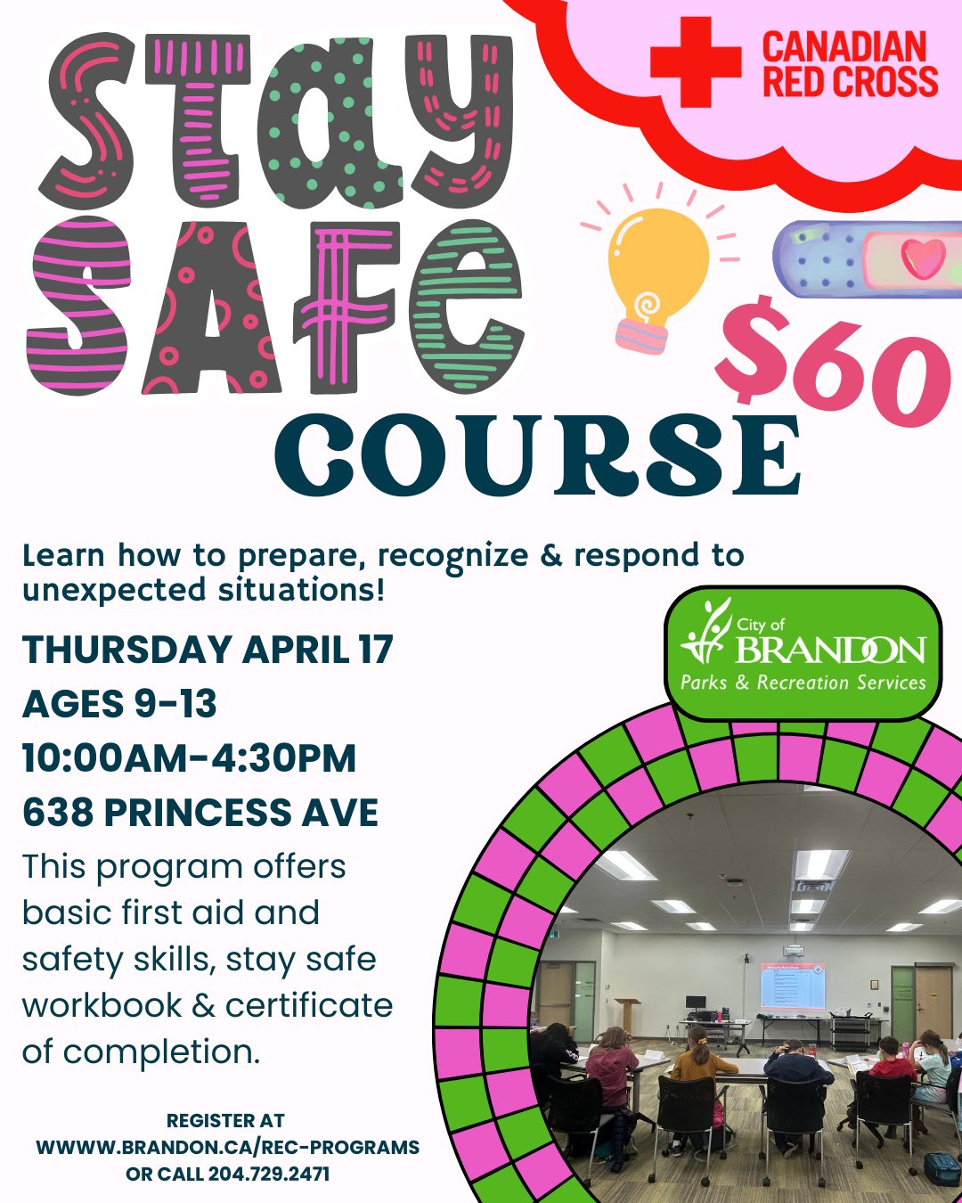 🌟 Stay Safe... - City of Brandon Parks & Recreation Services | Facebook