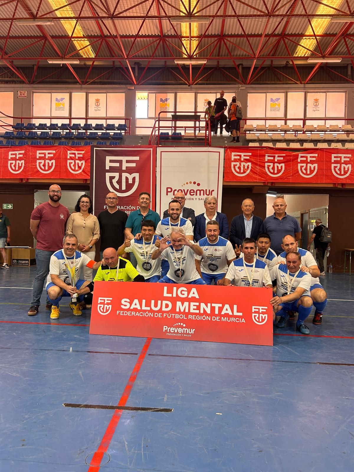 FFRM - 🏆👏 Águilas AFEMAC revalida el título de la #LigaSaludMentalFFRM ...