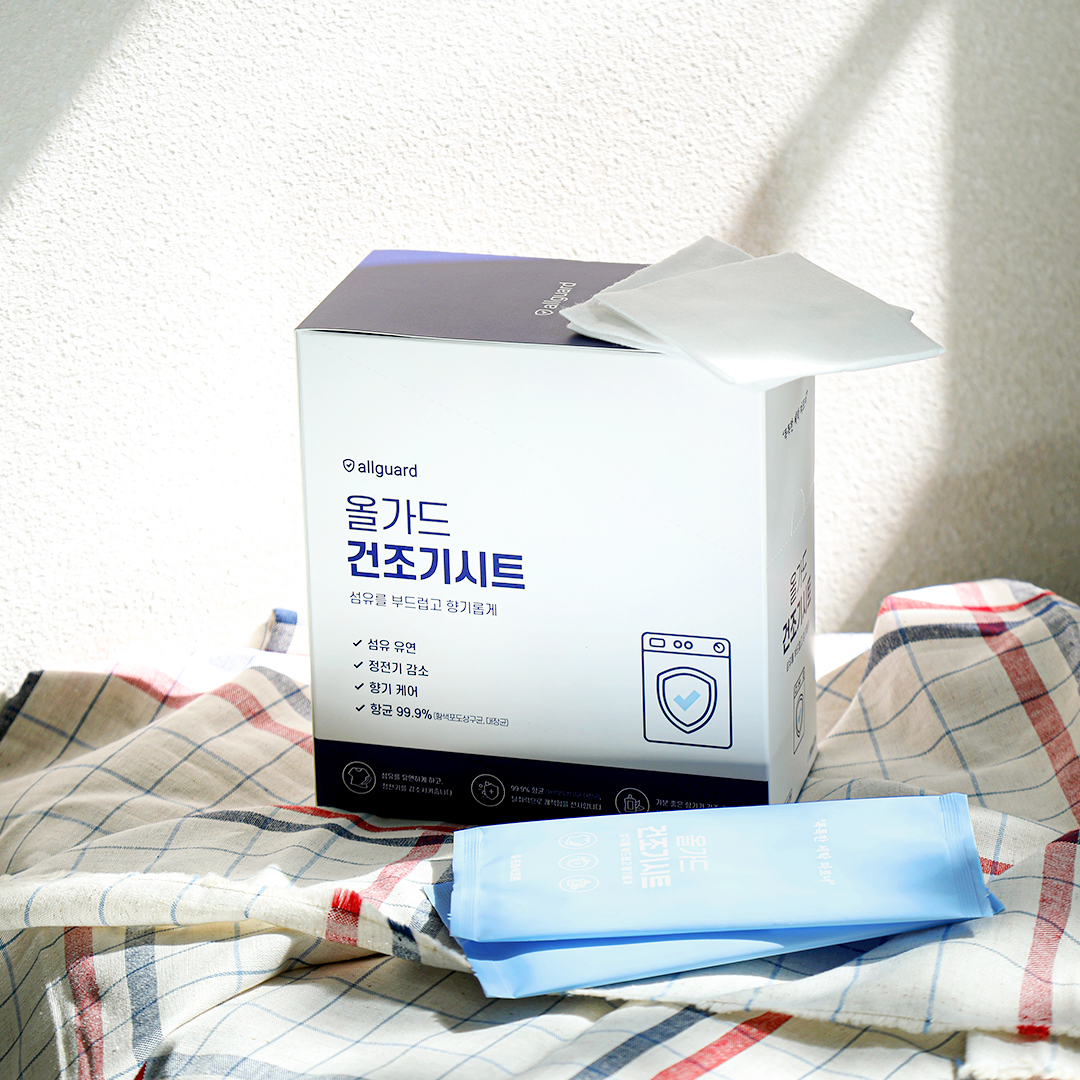Allguard - 🌸🌸올가드 건조기시트 프레쉬코튼향🌸🌸 집들이선물, 신혼부부선물 등 건조기 있는...