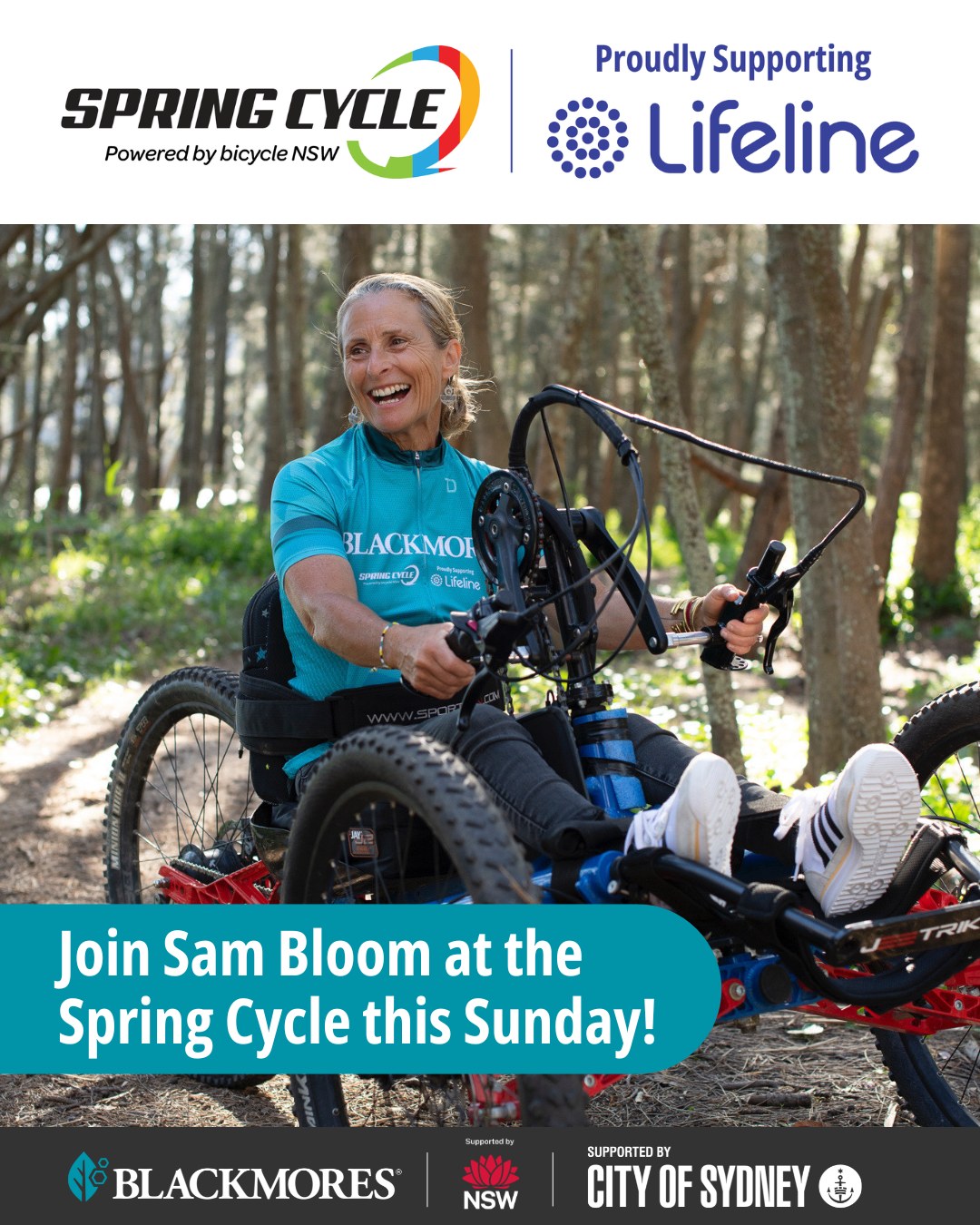 Spring Cycle - Join Sam Bloom at the Spring Cycle this... | Facebook