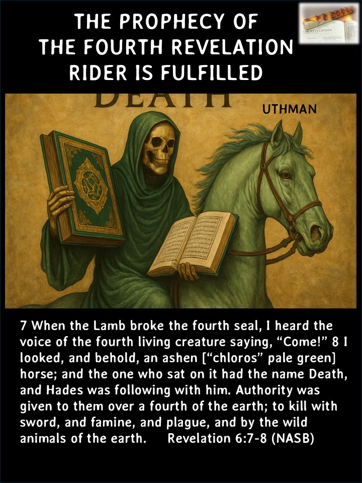 Revelation - JESUS REVEALS WHO IS THE RIDER ON THE PALE GREEN HORSE “IT ...