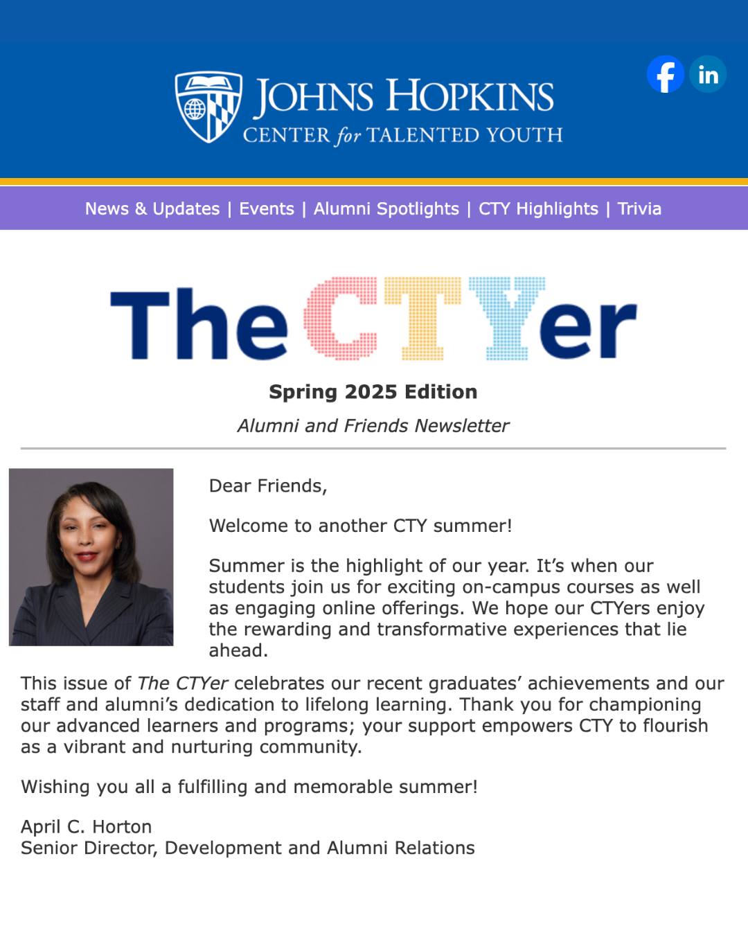 Johns Hopkins Center for Talented Youth | Baltimore MD