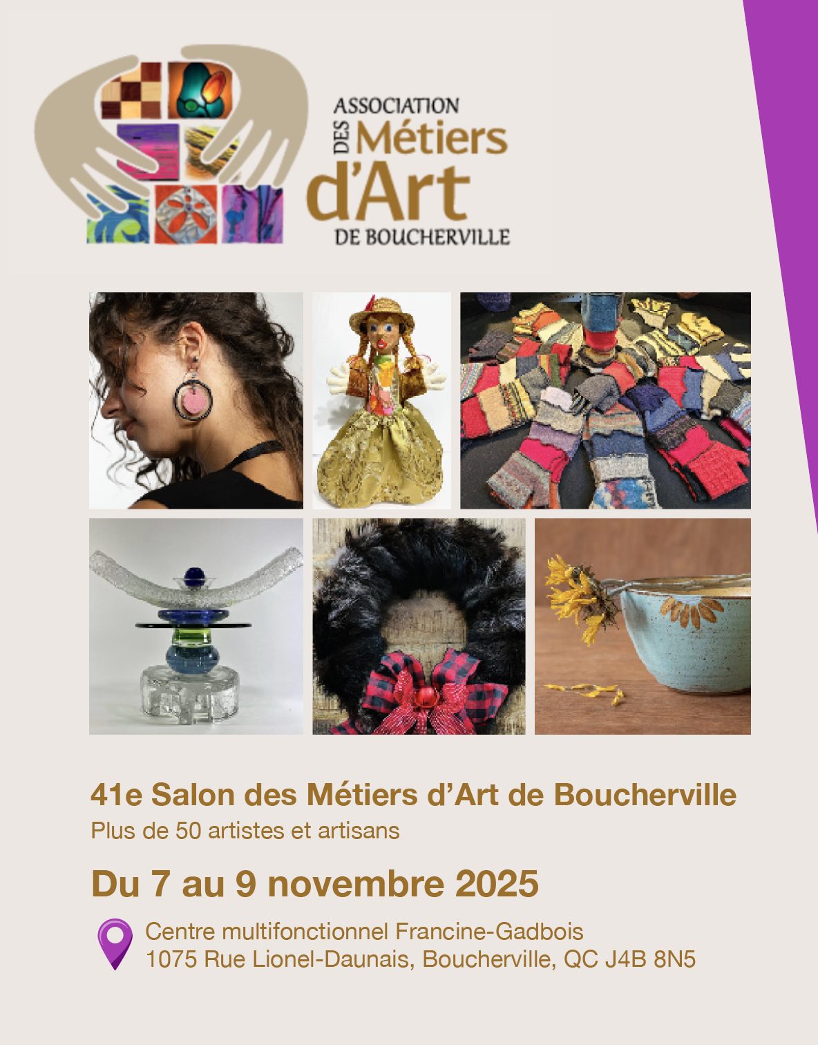 L'Atelier des... - L'Atelier des Arts visuels de Boucherville