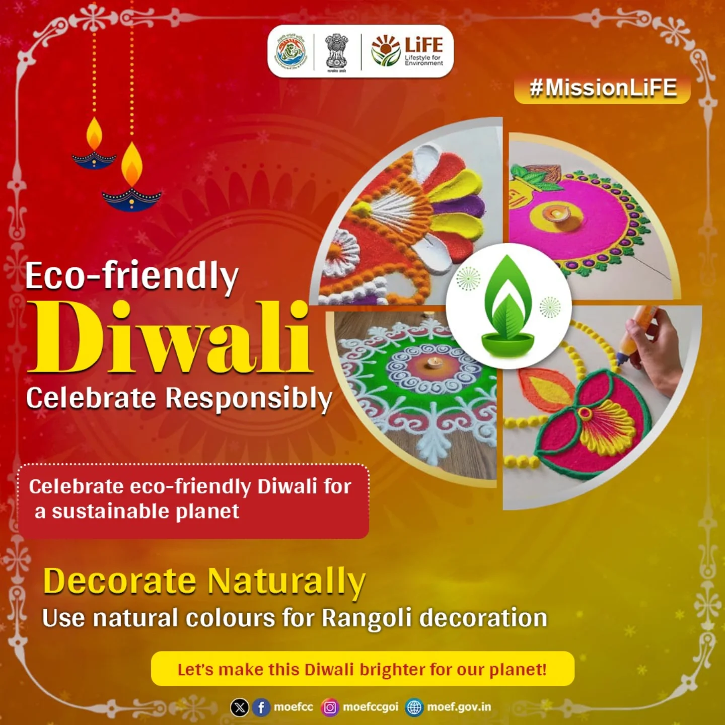 This Diwali, add colours of nature to your celebration! Decorate ...