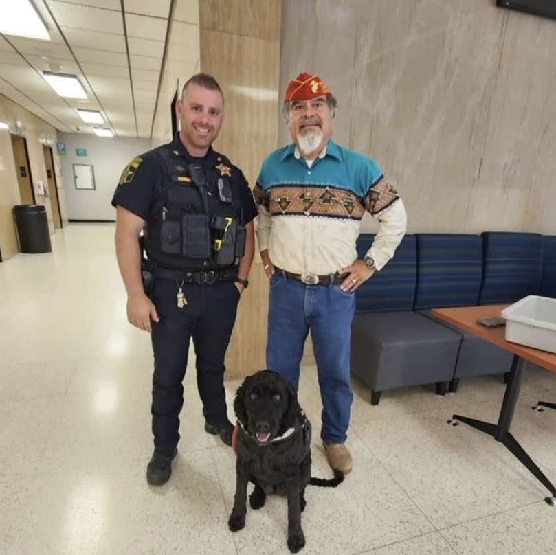 George, the desk sergeant at the... - Gander: Service Dog | Facebook