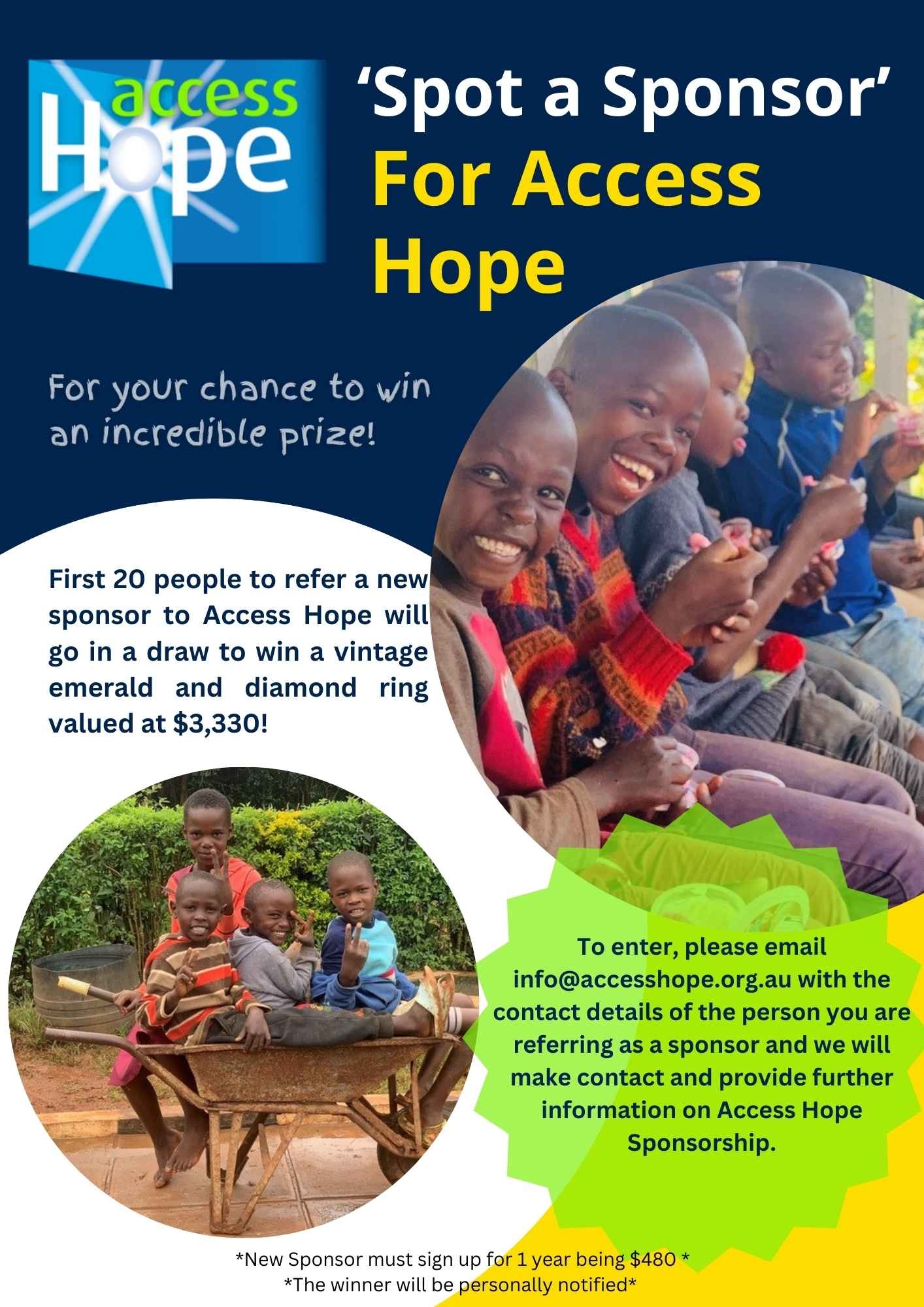 Access - 💍 Be one of the first 20 people to refer a new sponsor to ...