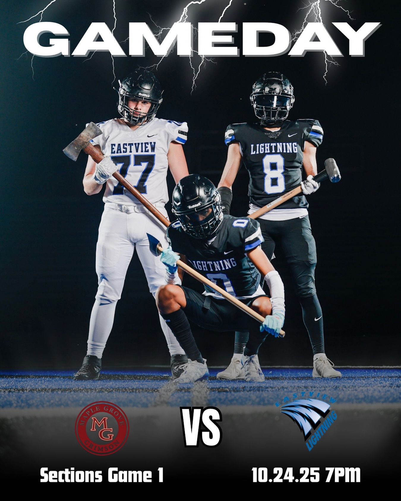Eastview Lightning Touchdown Club | Apple Valley MN
