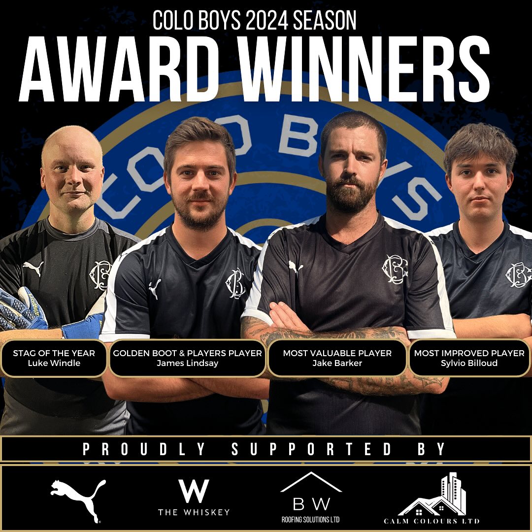 Colo Boys Football Club - A look back at our award winners from 2024 ...