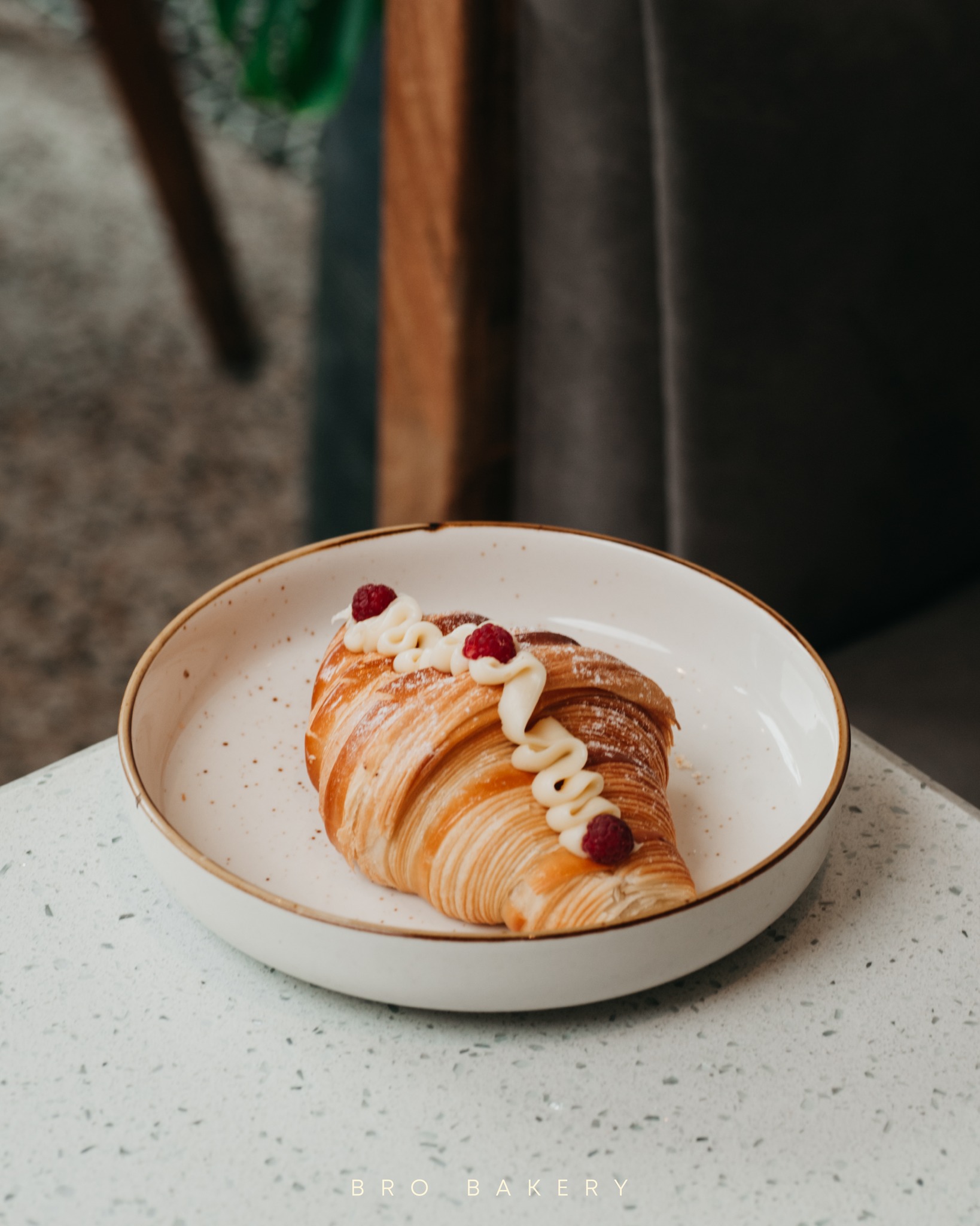 BRO - Layers of flaky pastry, raspberry tang, and creamy bliss 🍓🥐 Our ...