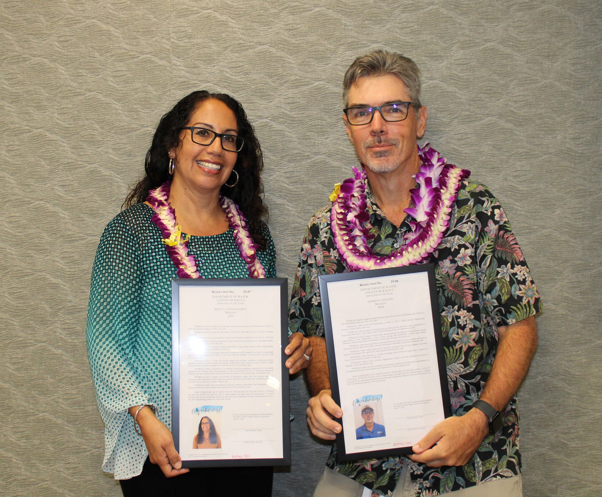 Kaua’i - The Department of Water would like to congratulate our 🏆2024 ...