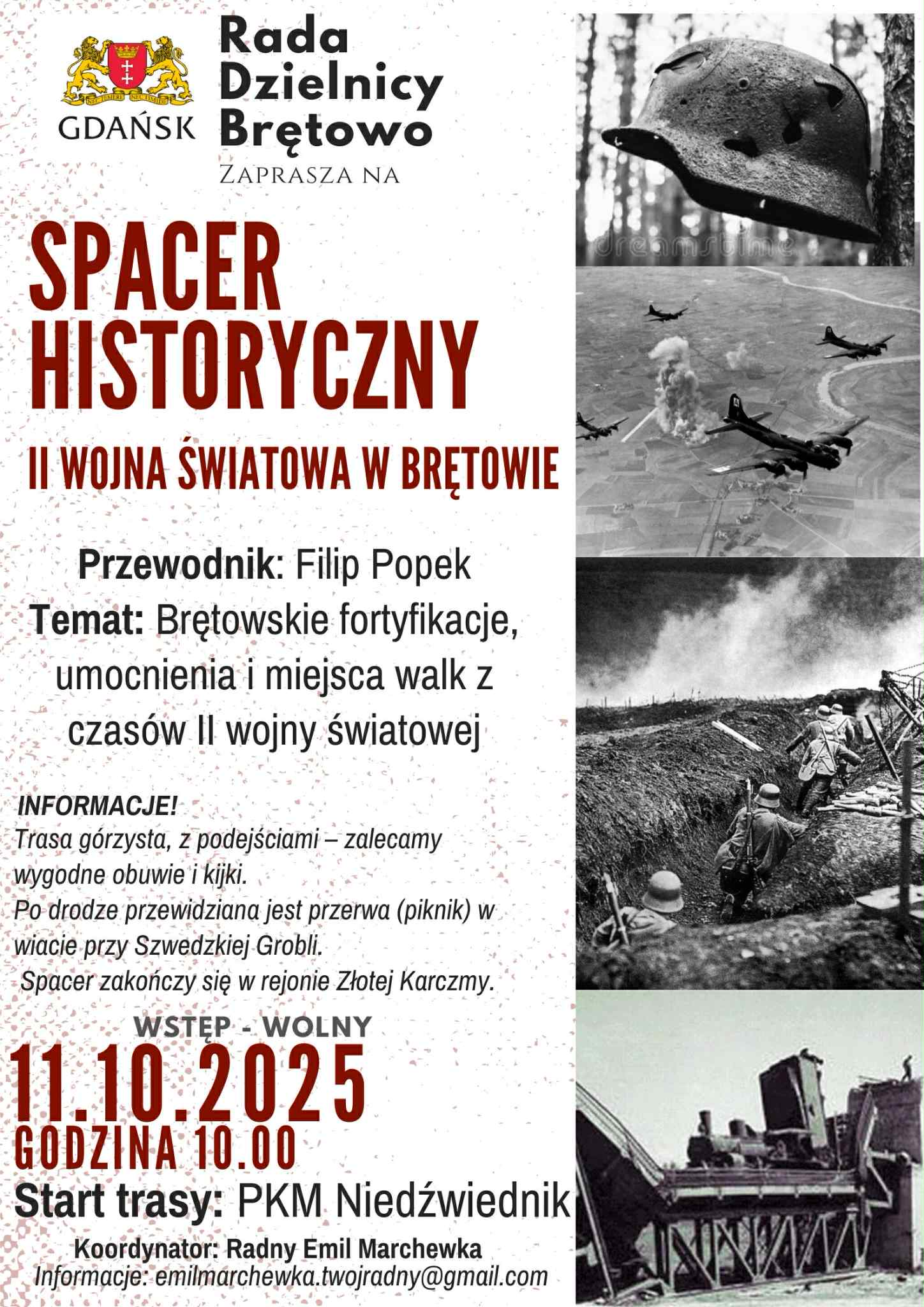 Rada - 📣 Spacer historyczny w Brętowie – Fortyfikacje i ślady walk II ...