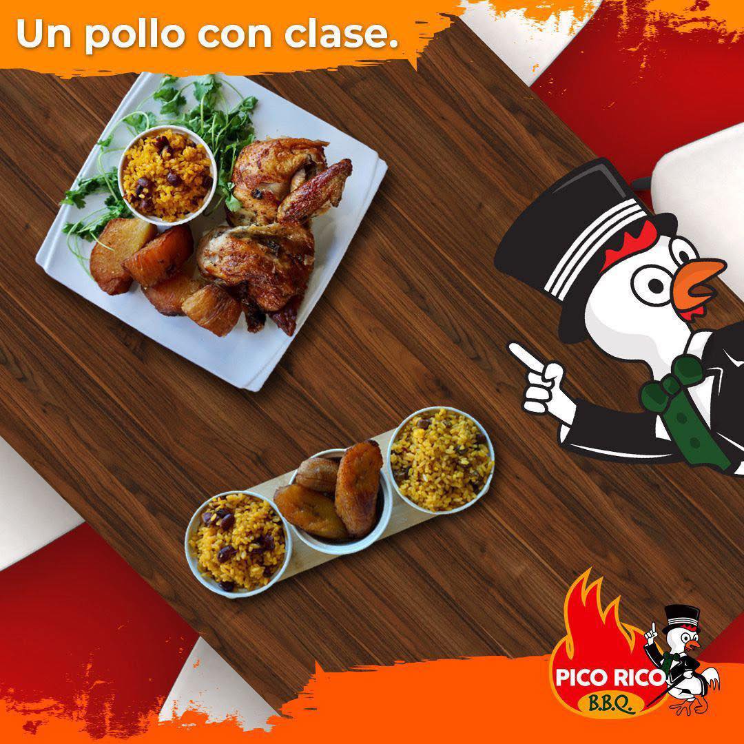 Pico Rico B.B.Q - Añade tu complemente favorito a nuestro jugoso pollo ...
