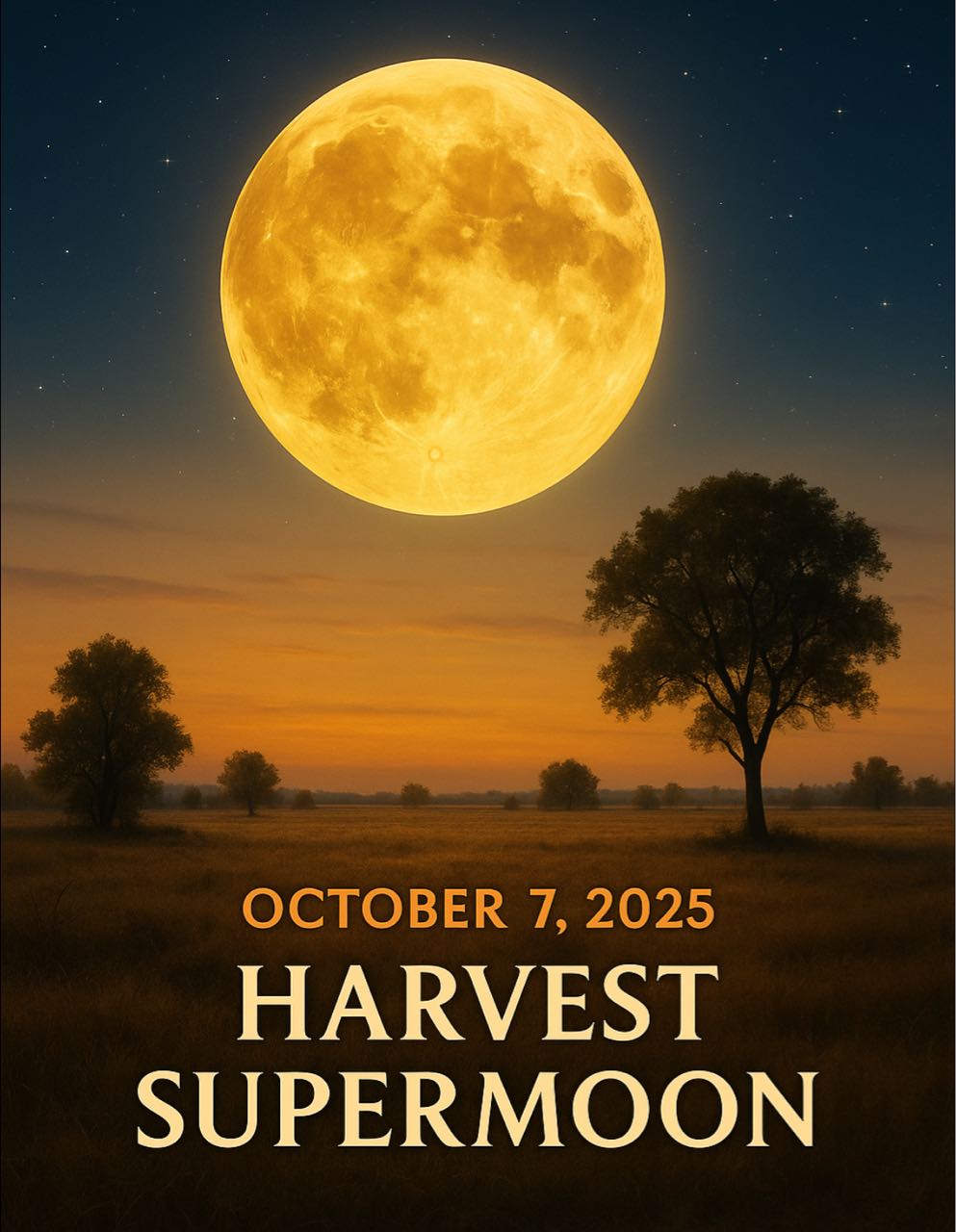 The beauty - 🌕 October 7, 2025 – Harvest Supermoon Tonight, the sky ...
