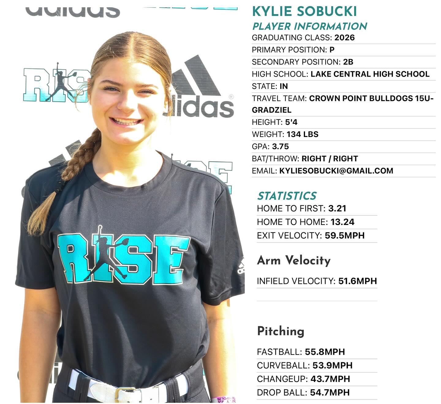 💻RISE “Profile of the Day”💻 • 2026... - RISE Softball Midwest | Facebook